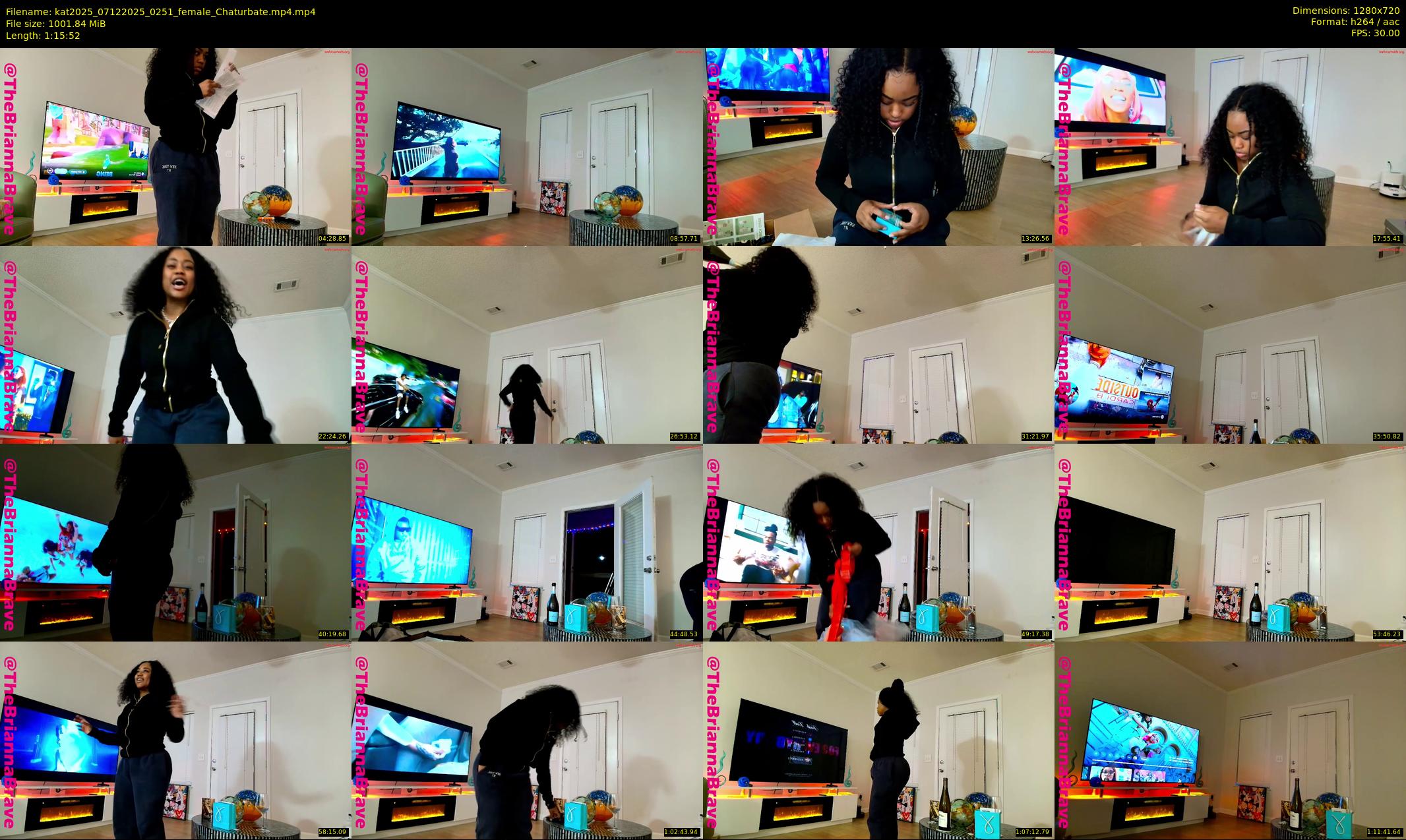 kat2025 — 76 minute Chaturbate female cam show recording, 720p, Dec 7, 2025