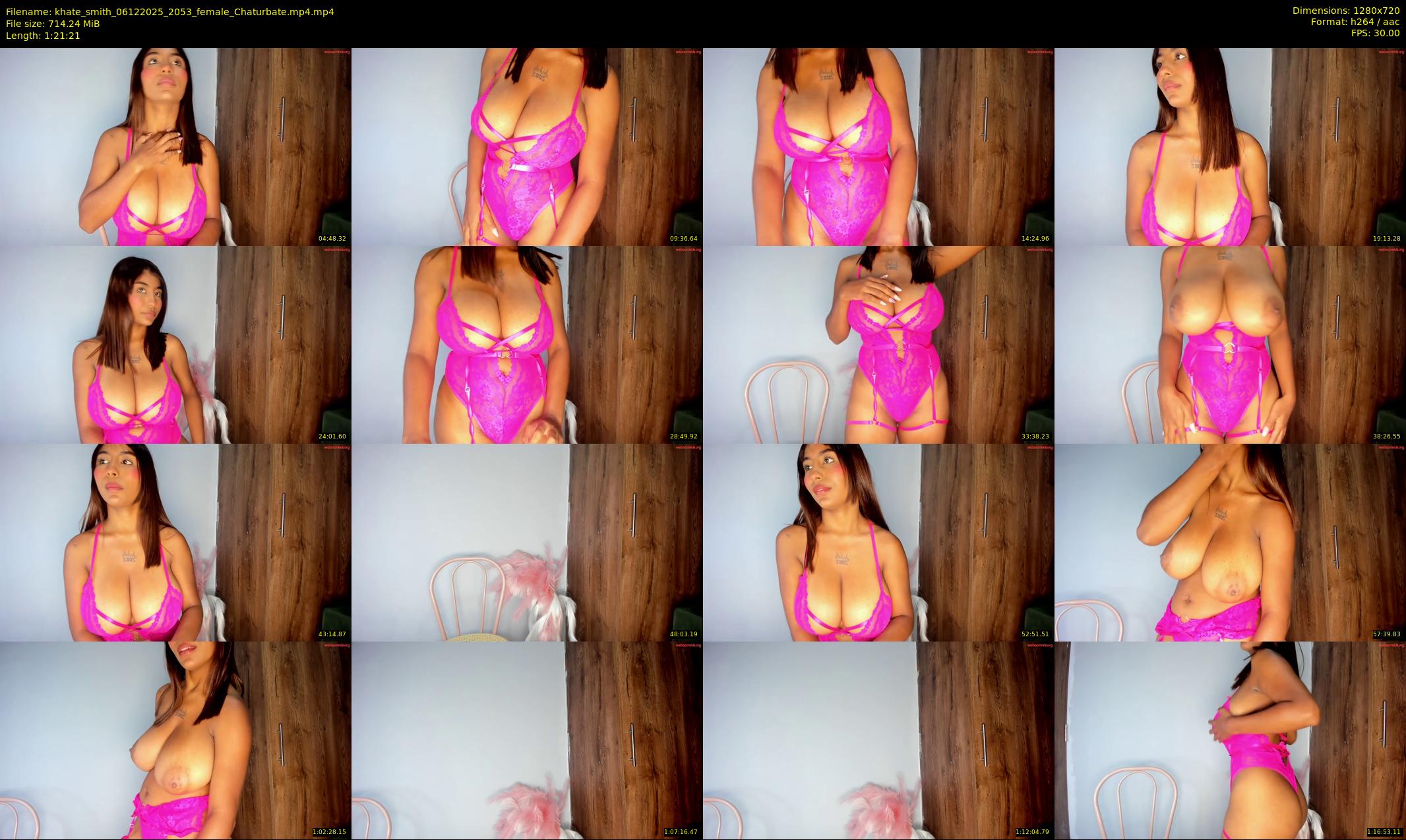 khate_smith — 82 minute Chaturbate female cam show recording, 720p, Dec 6, 2025