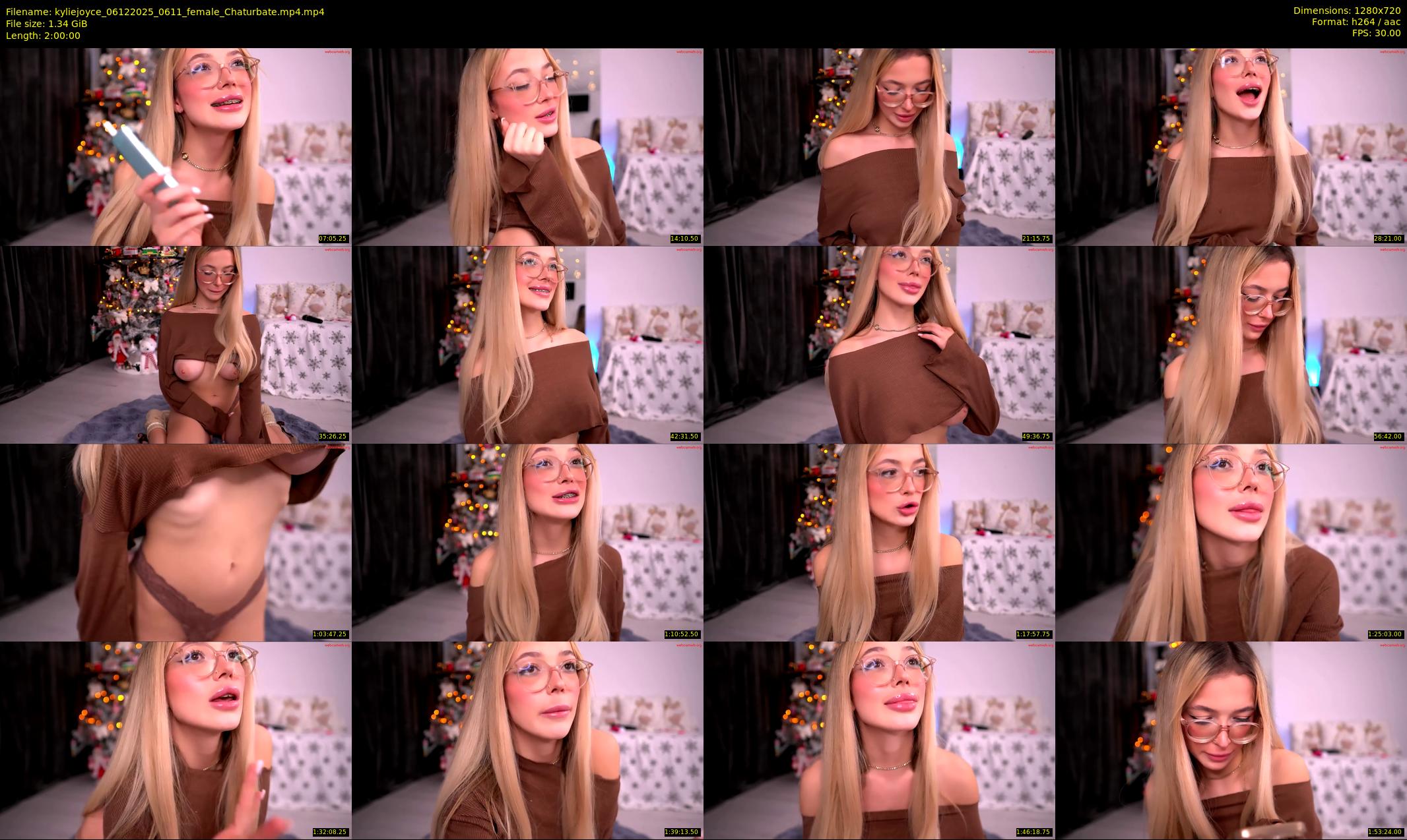 kyliejoyce — 120 minute Chaturbate female cam show recording, 720p, Dec 6, 2025