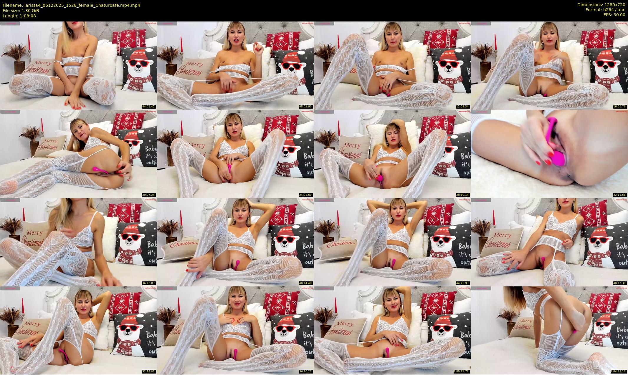larissa4 — 69 minute Chaturbate female cam show recording, 720p, Dec 6, 2025