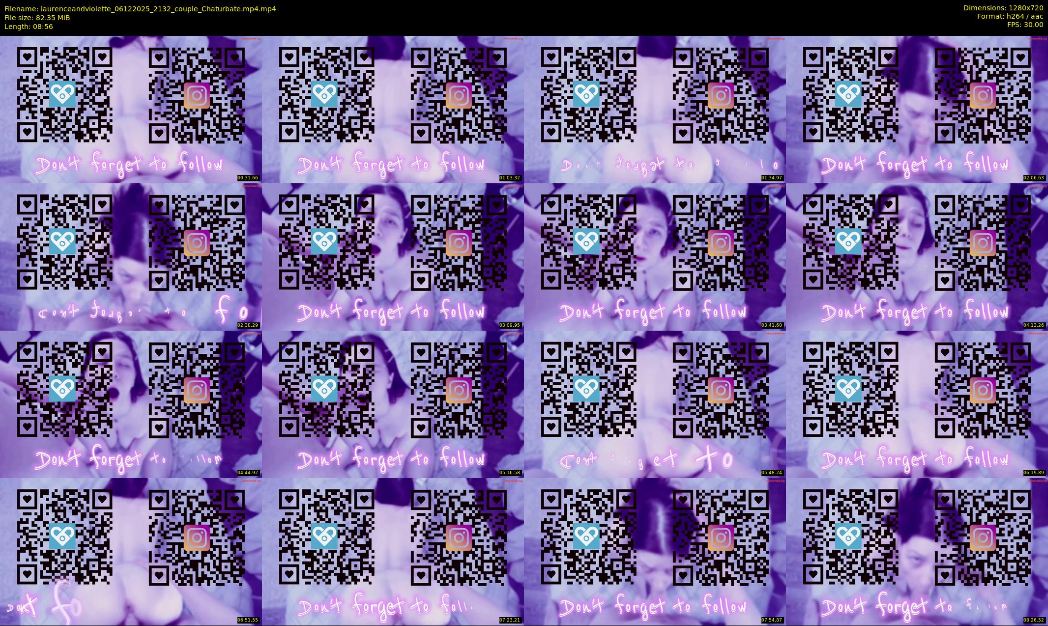 laurenceandviolette — 9 minute Chaturbate couple cam show recording, 720p, Dec 6, 2025
