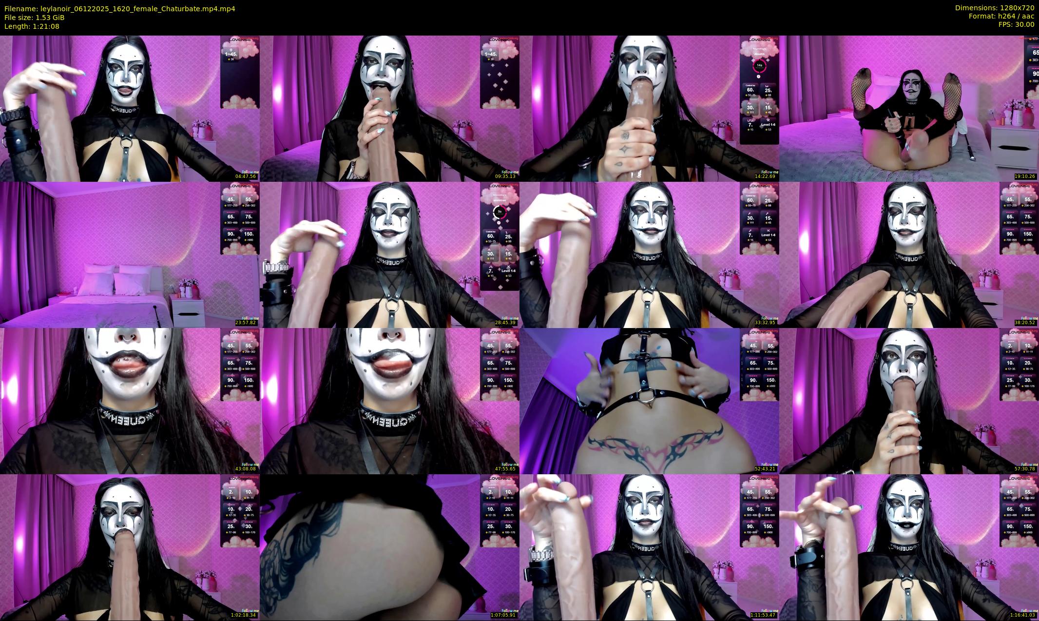 leylanoir — 82 minute Chaturbate female cam show recording, 720p, Dec 6, 2025