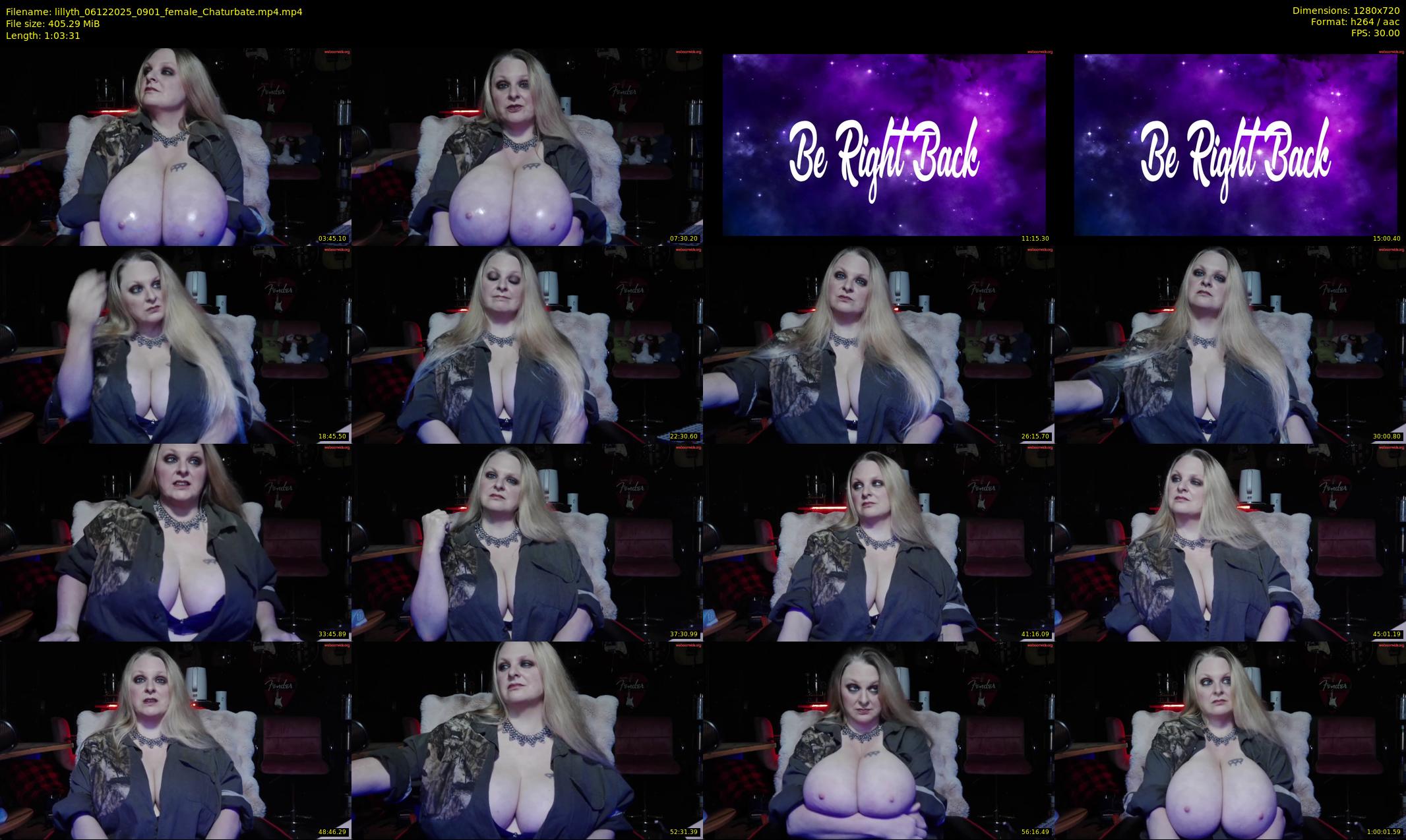 lillyth — 64 minute Chaturbate female cam show recording, 720p, Dec 6, 2025