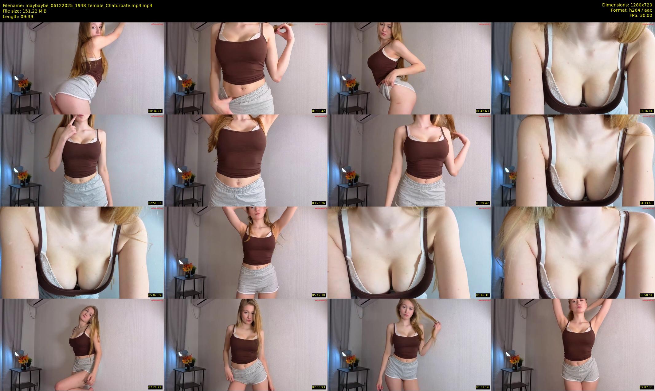 maybaybe — 10 minute Chaturbate female cam show recording, 720p, Dec 6, 2025
