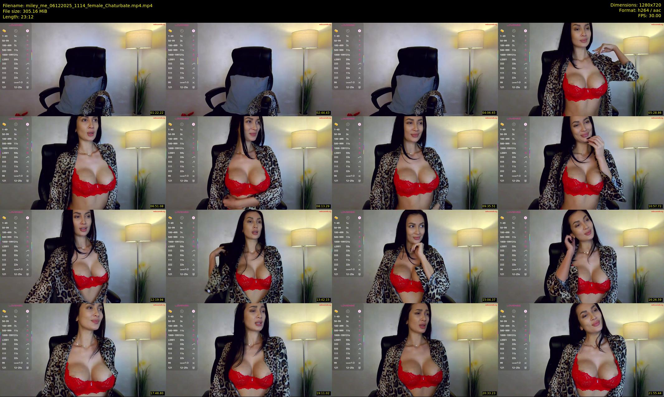 miley_me — 24 minute Chaturbate female cam show recording, 720p, Dec 6, 2025