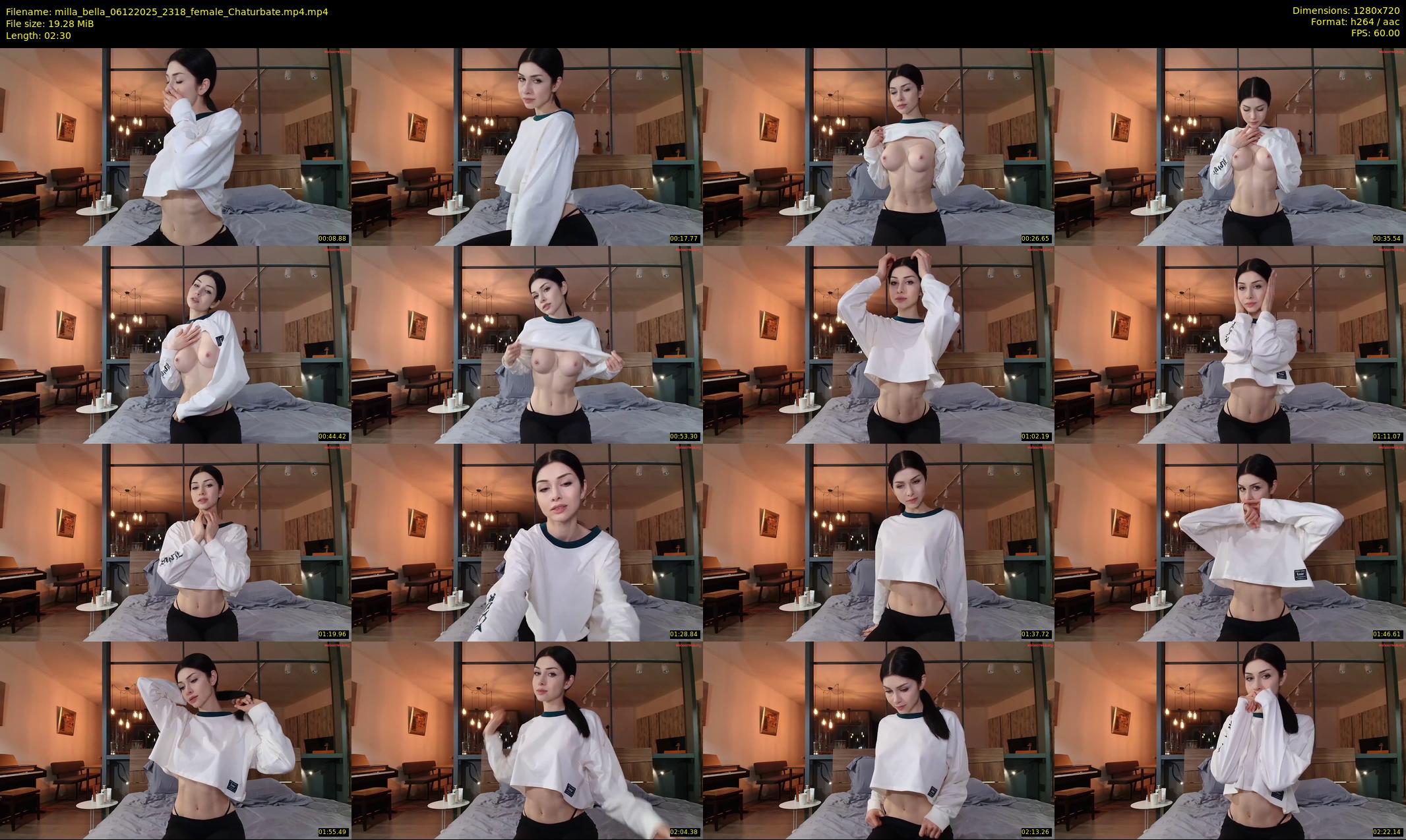 milla_bella — 3 minute Chaturbate female cam show recording, 720p, Dec 6, 2025