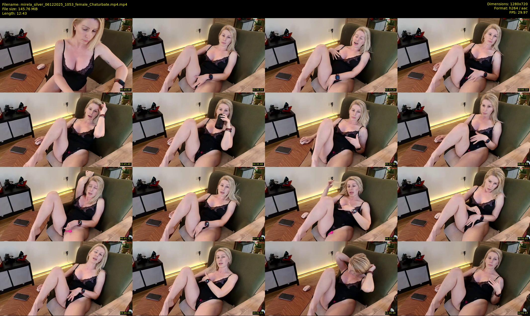 mirela_silver — 13 minute Chaturbate female cam show recording, 720p, Dec 6, 2025