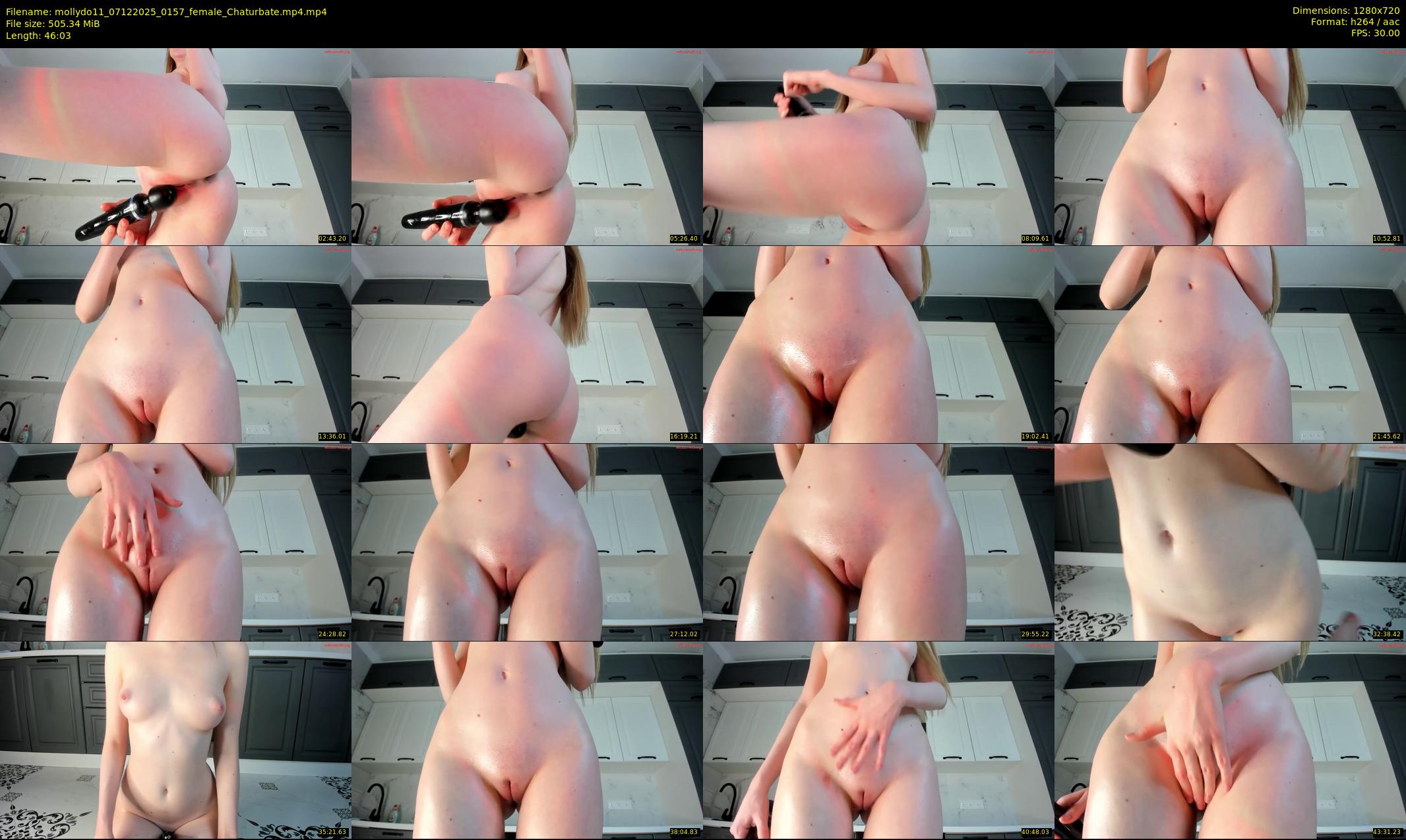 mollydo11 — 47 minute Chaturbate female cam show recording, 720p, Dec 7, 2025
