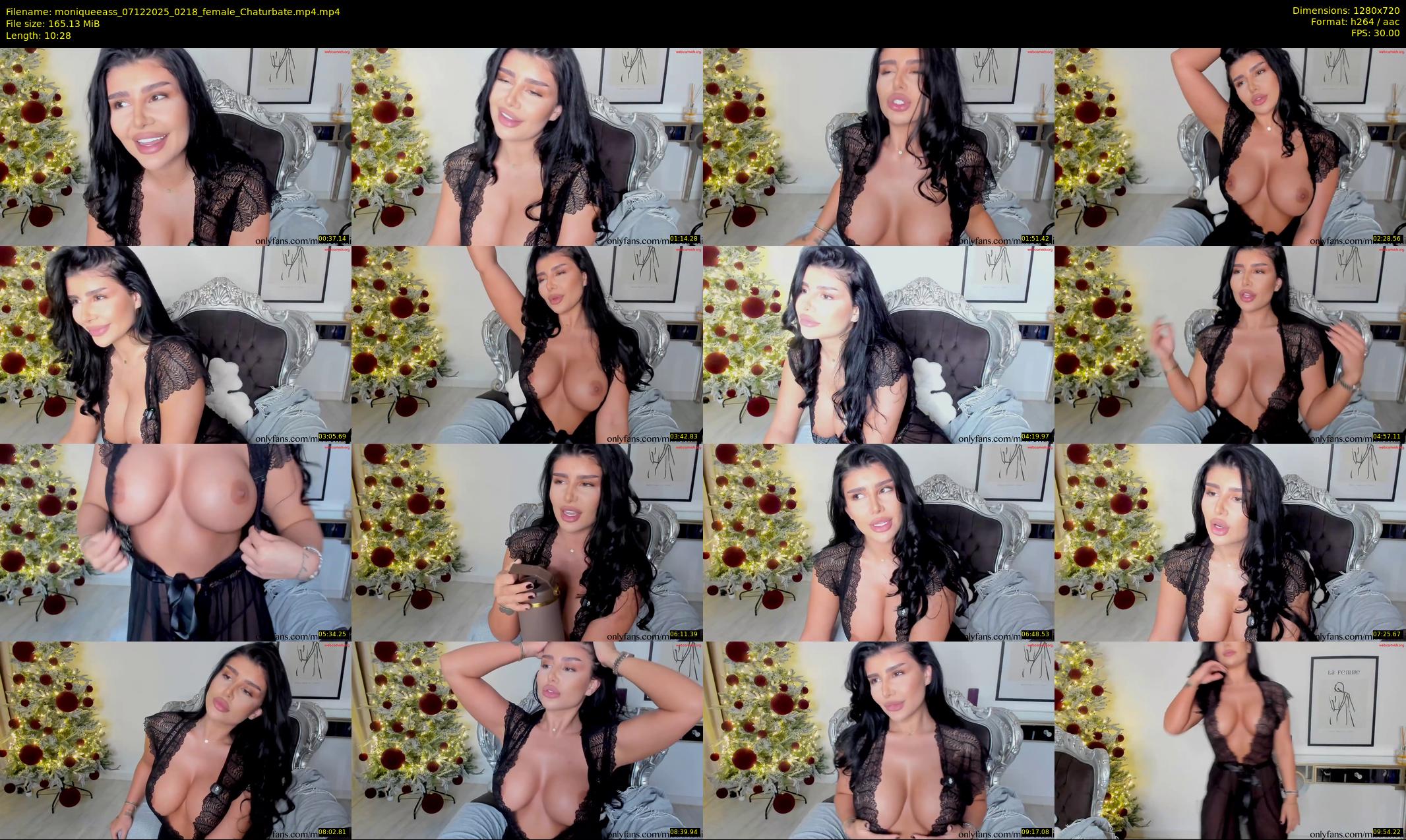 moniqueeass — 11 minute Chaturbate female cam show recording, 720p, Dec 7, 2025