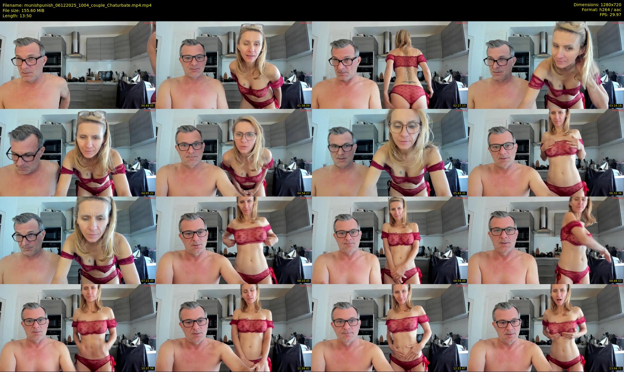 munishpunish — 14 minute Chaturbate couple cam show recording, 720p, Dec 6, 2025