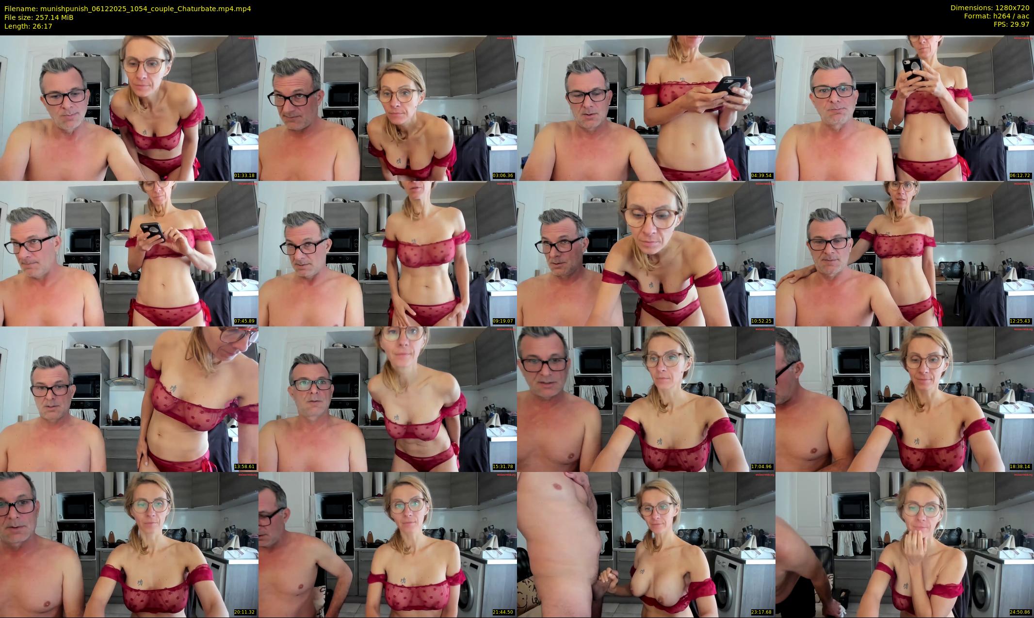 munishpunish — 27 minute Chaturbate couple cam show recording, 720p, Dec 6, 2025