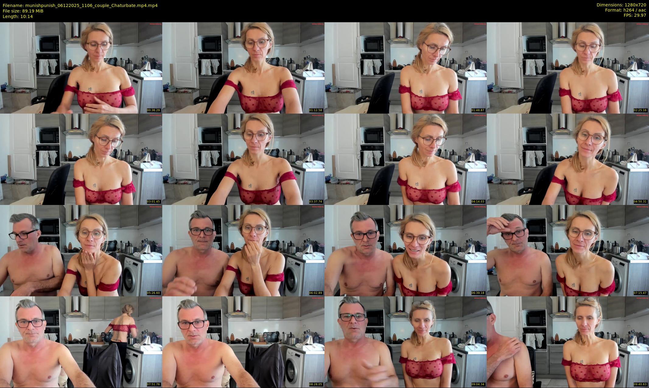 munishpunish — 11 minute Chaturbate couple cam show recording, 720p, Dec 6, 2025