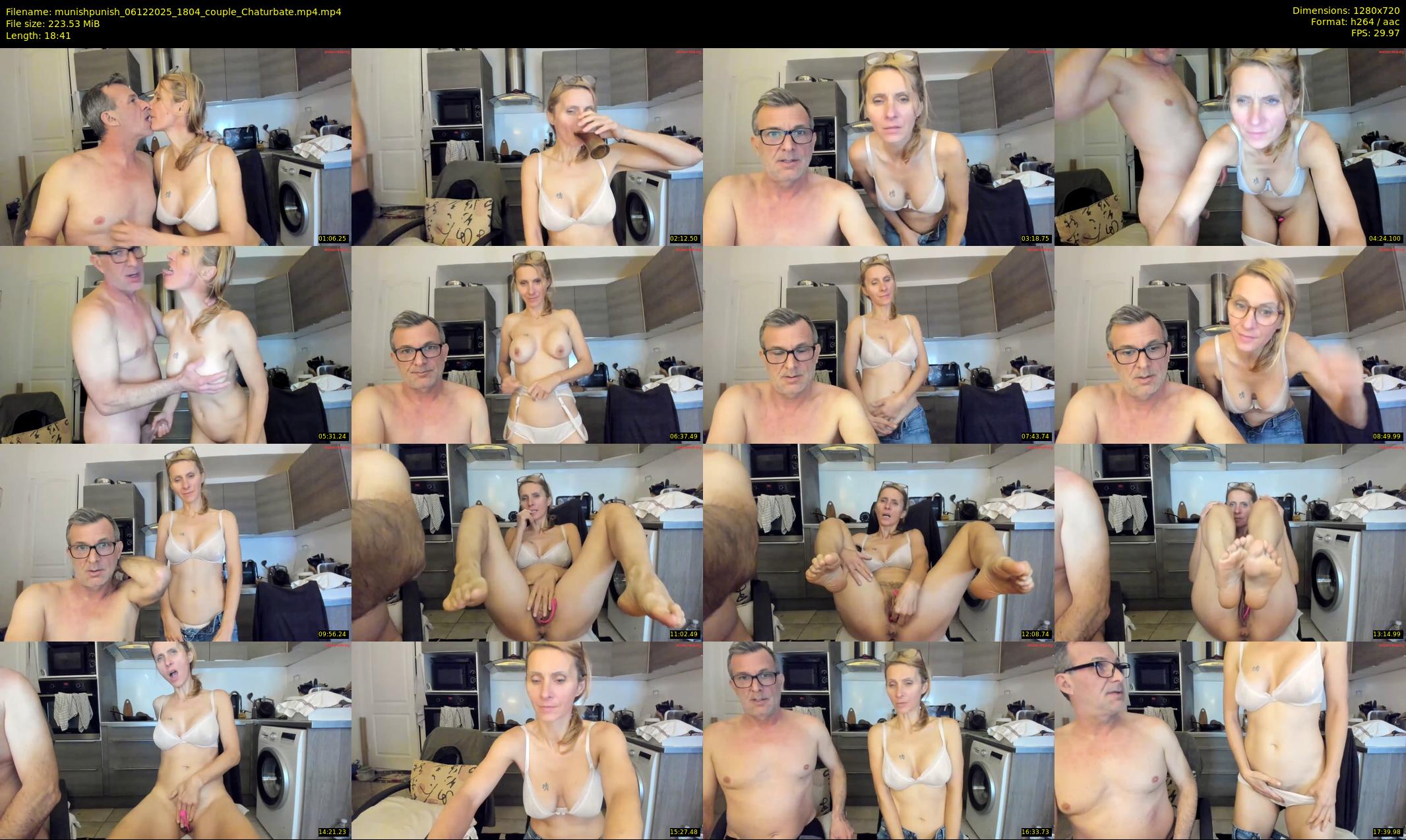 munishpunish — 19 minute Chaturbate couple cam show recording, 720p, Dec 6, 2025