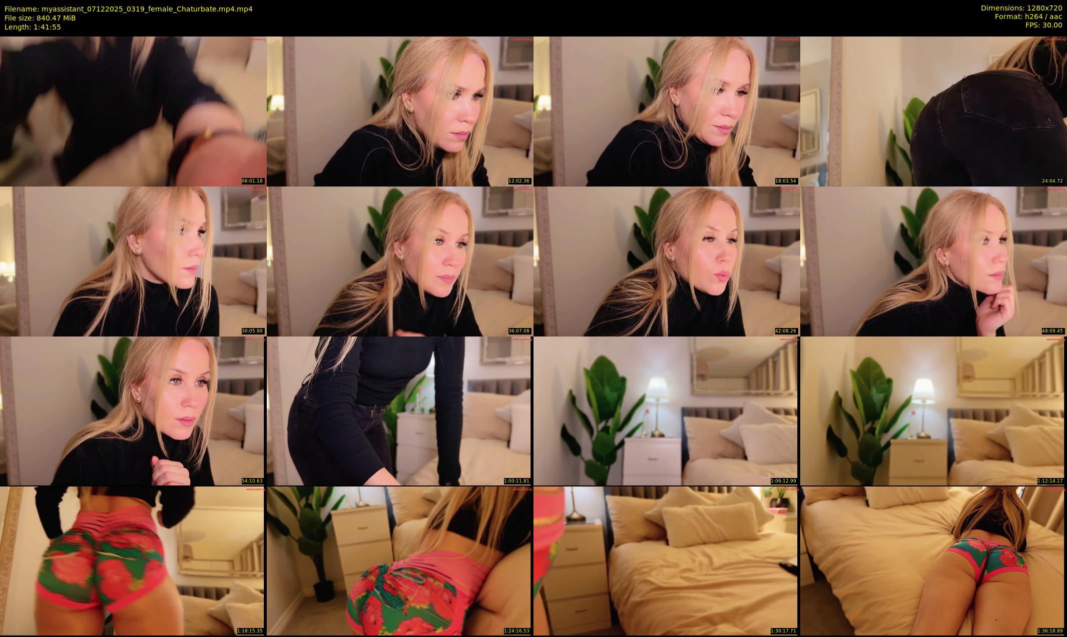 myassistant — 102 minute Chaturbate female cam show recording, 720p, Dec 7, 2025