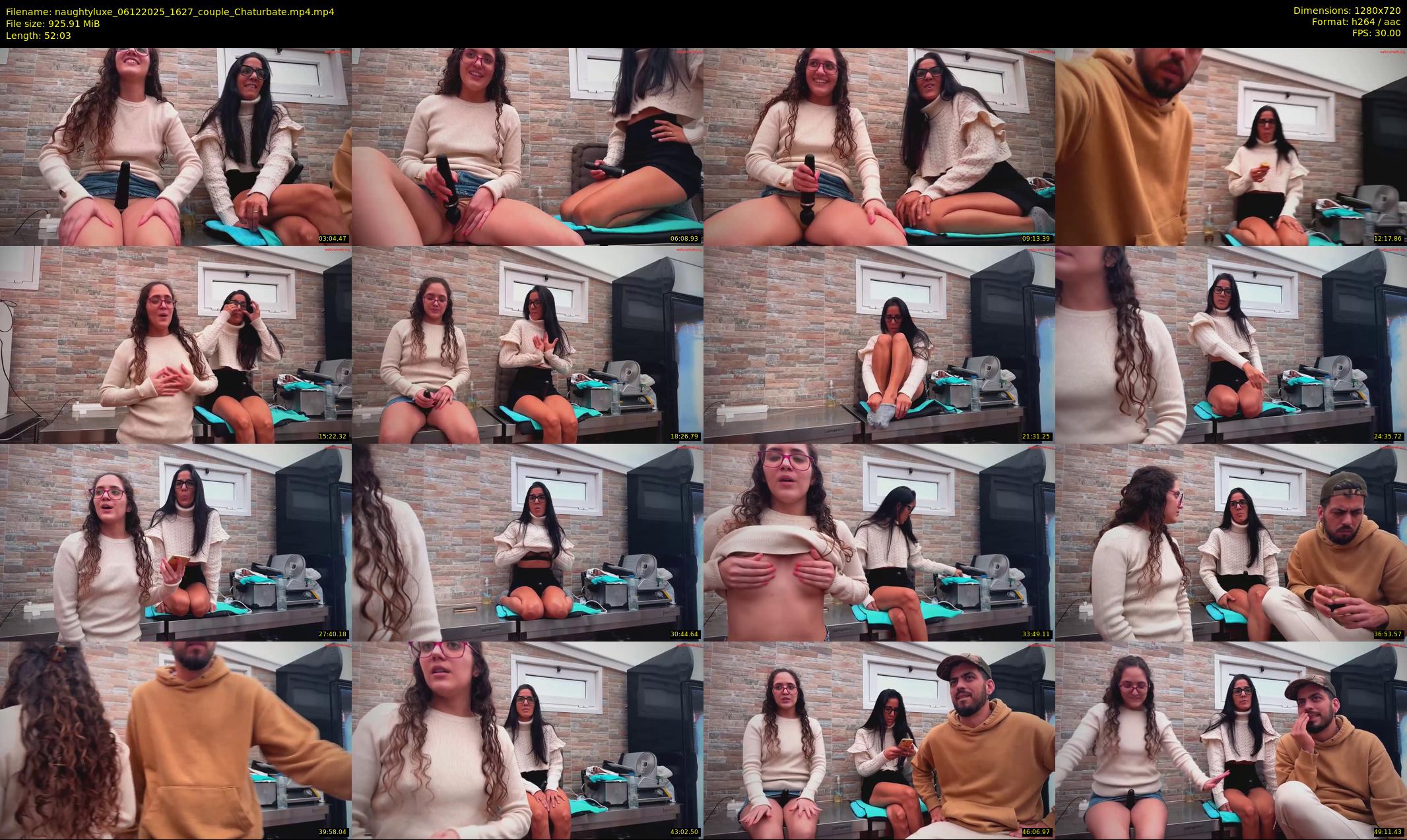 naughtyluxe — 53 minute Chaturbate couple cam show recording, 720p, Dec 6, 2025