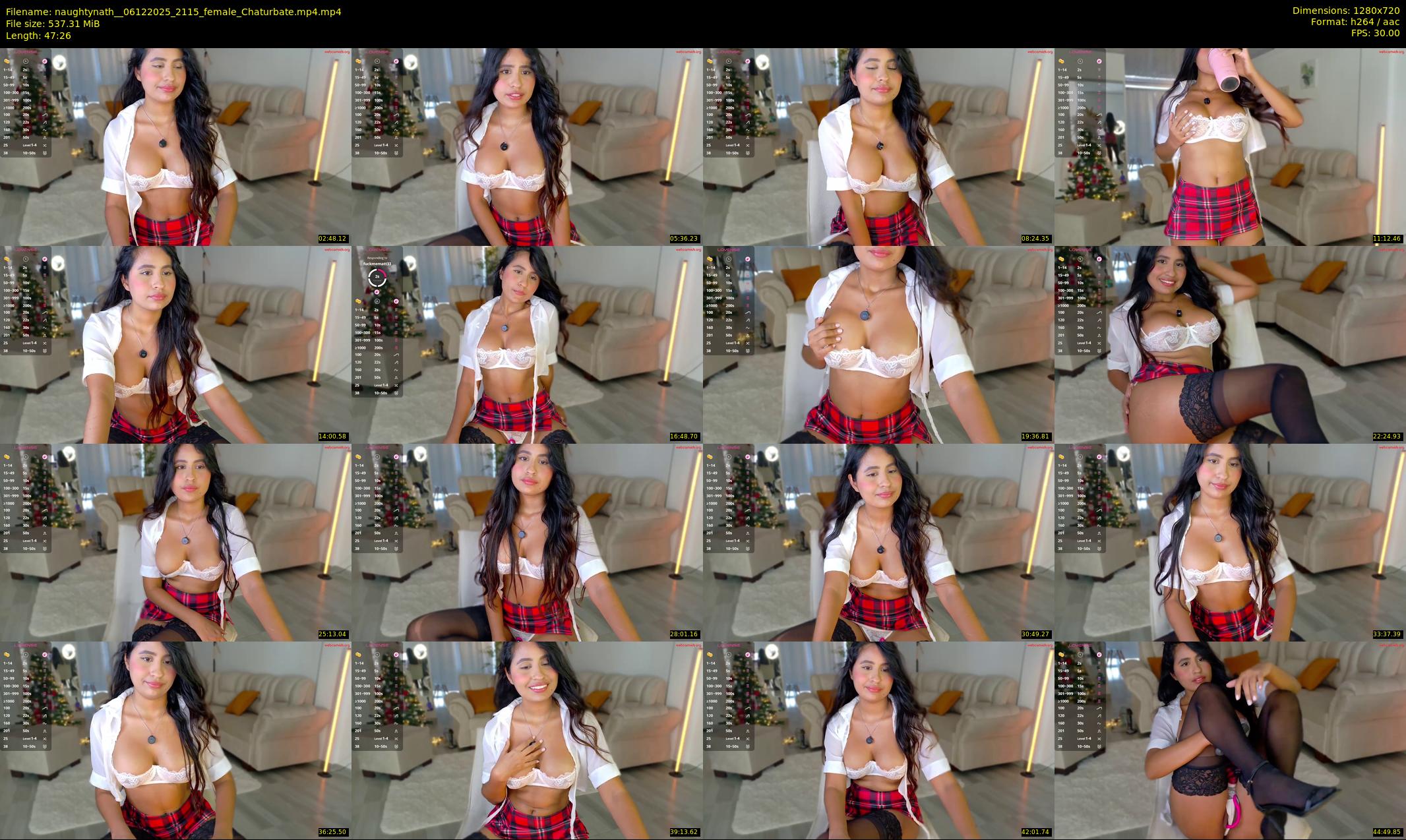 naughtynath_ — 48 minute Chaturbate female cam show recording, 720p, Dec 6, 2025