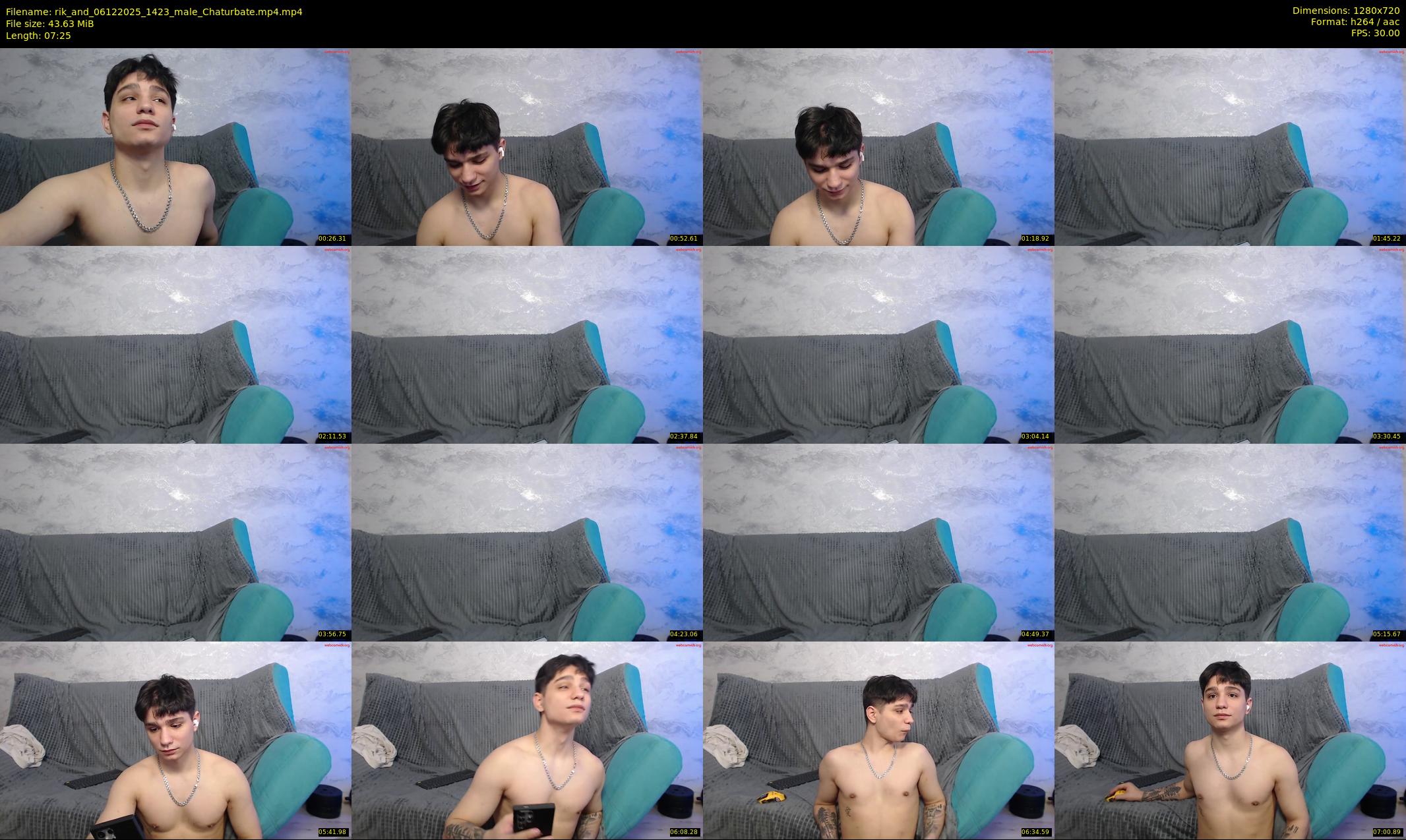 rik_and — 8 minute Chaturbate male cam show recording, 720p, Dec 6, 2025