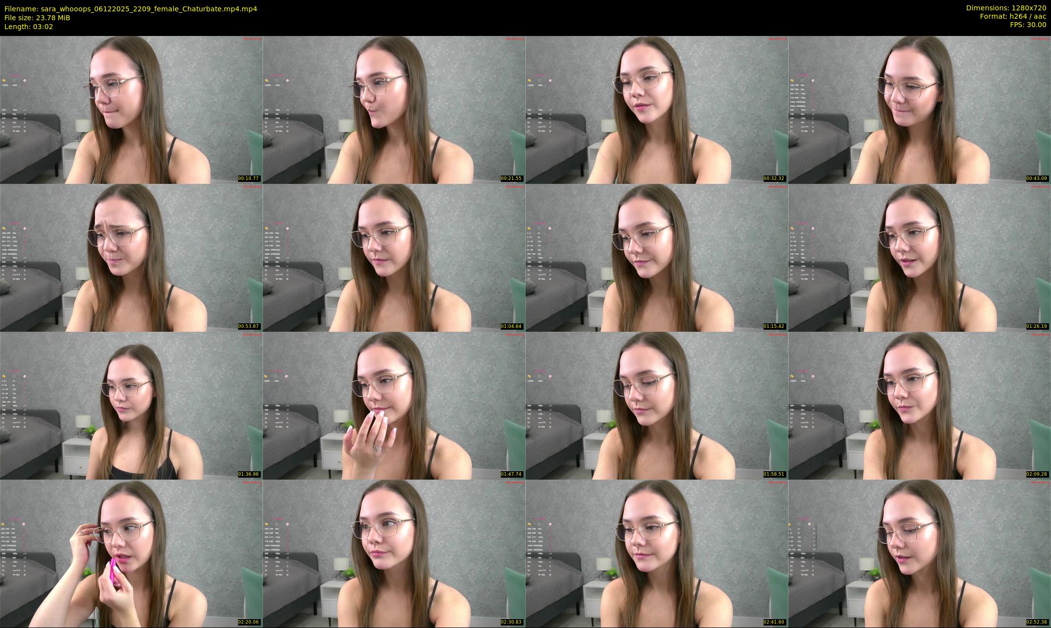 sara_whooops — 4 minute Chaturbate female cam show recording, 720p, Dec 6, 2025