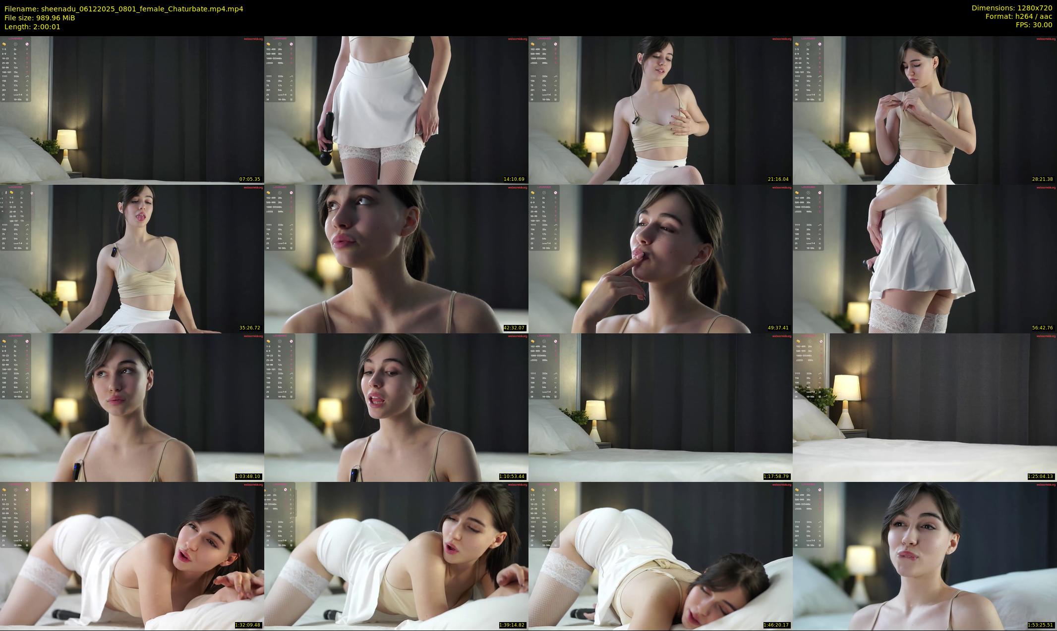 sheenadu — 121 minute Chaturbate female cam show recording, 720p, Dec 6, 2025
