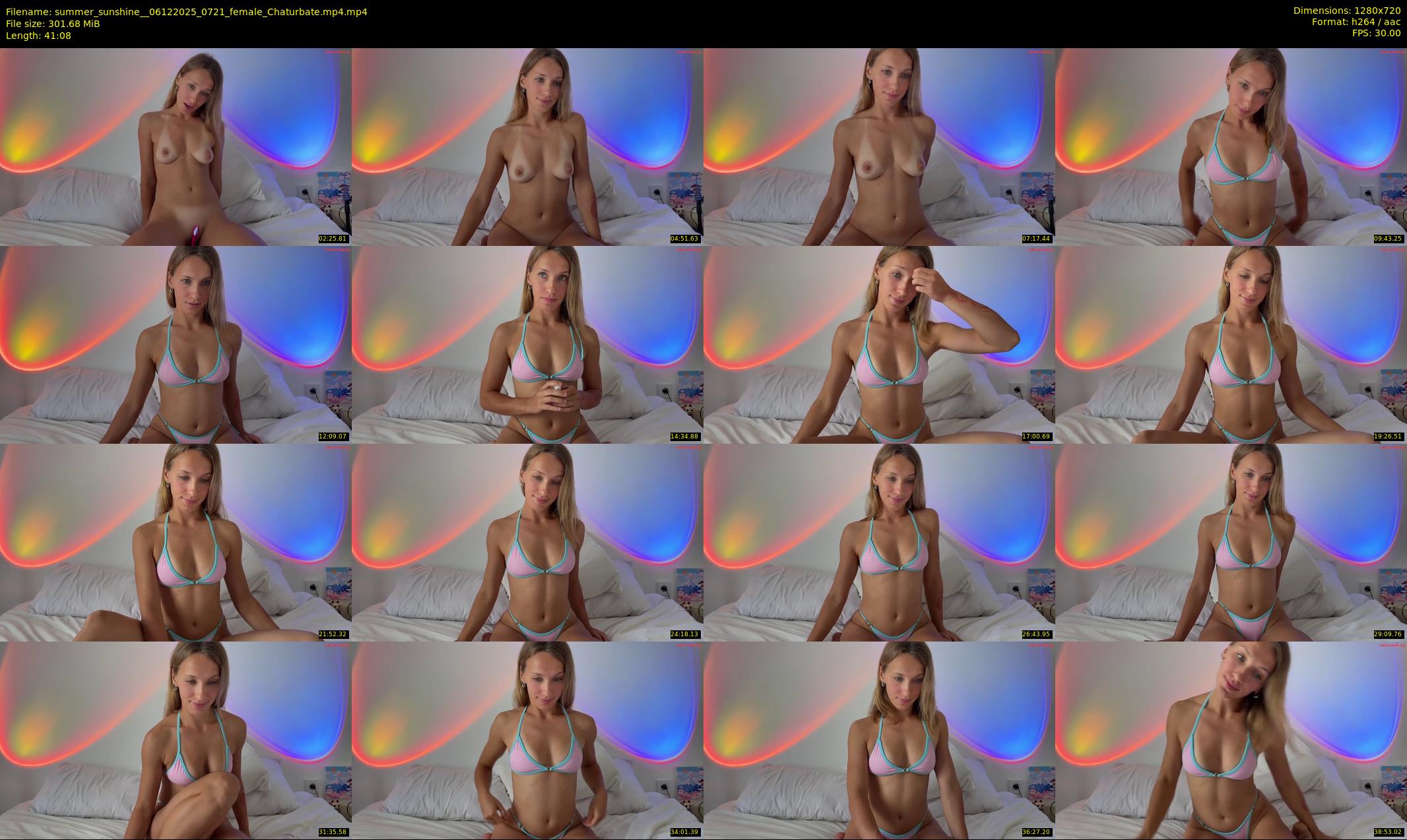 summer_sunshine_ — 42 minute Chaturbate female cam show recording, 720p, Dec 6, 2025