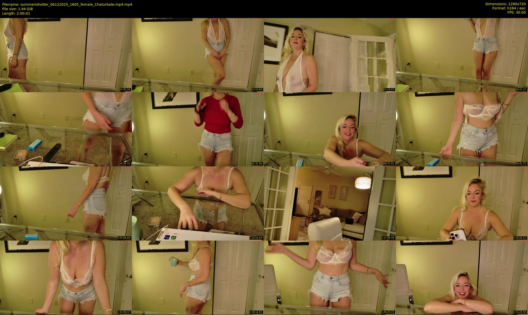 summerishotter — 121 minute Chaturbate female cam show recording, 720p, Dec 6, 2025