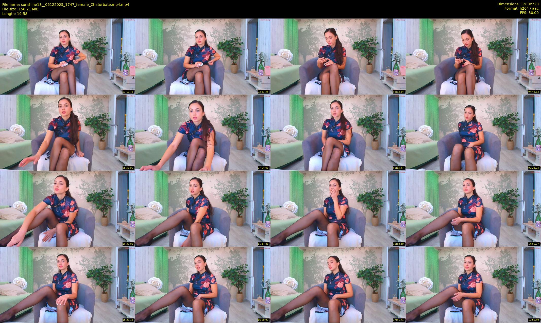 sunshine13_ — 20 minute Chaturbate female cam show recording, 720p, Dec 6, 2025