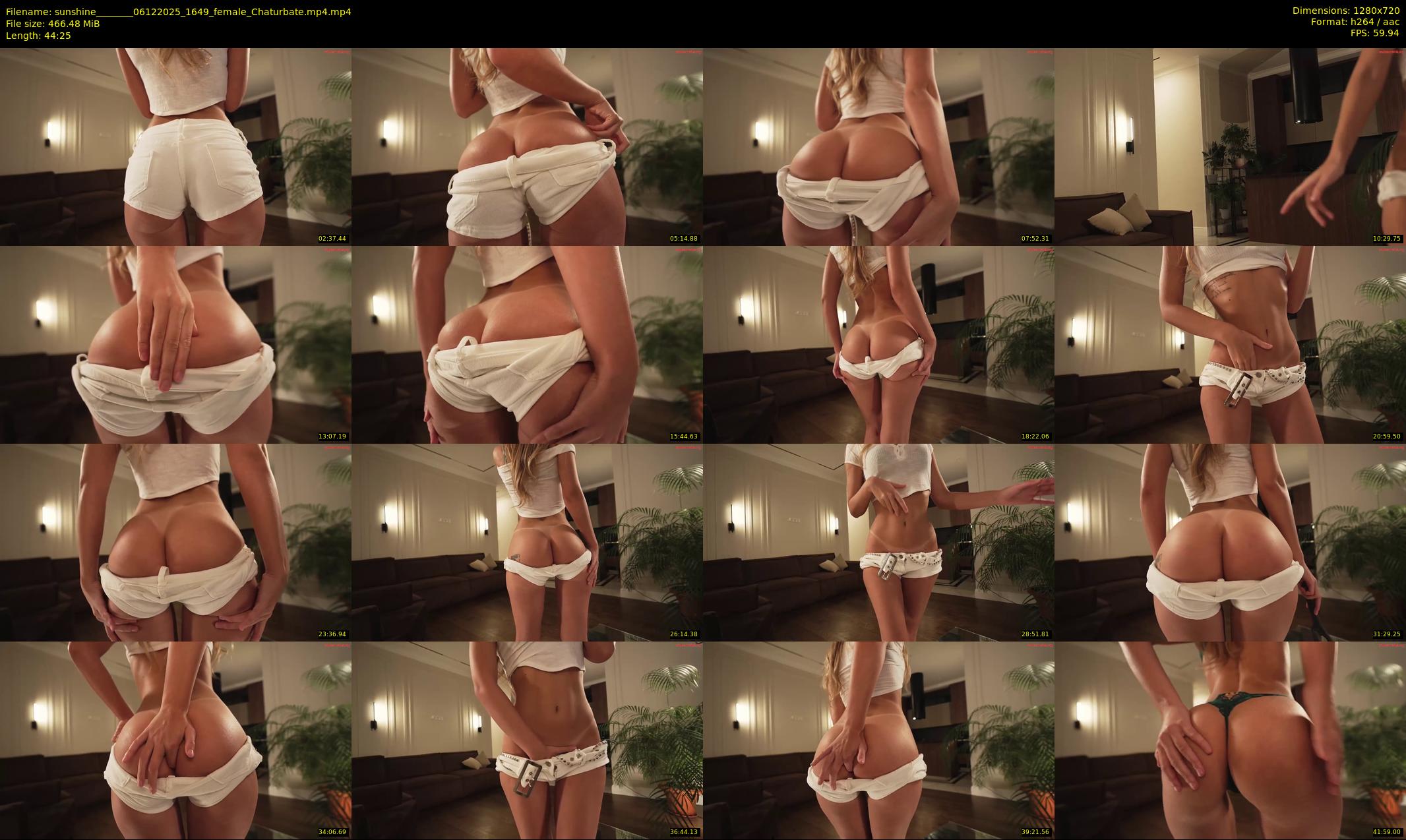 sunshine_______ — 45 minute Chaturbate female cam show recording, 720p, Dec 6, 2025