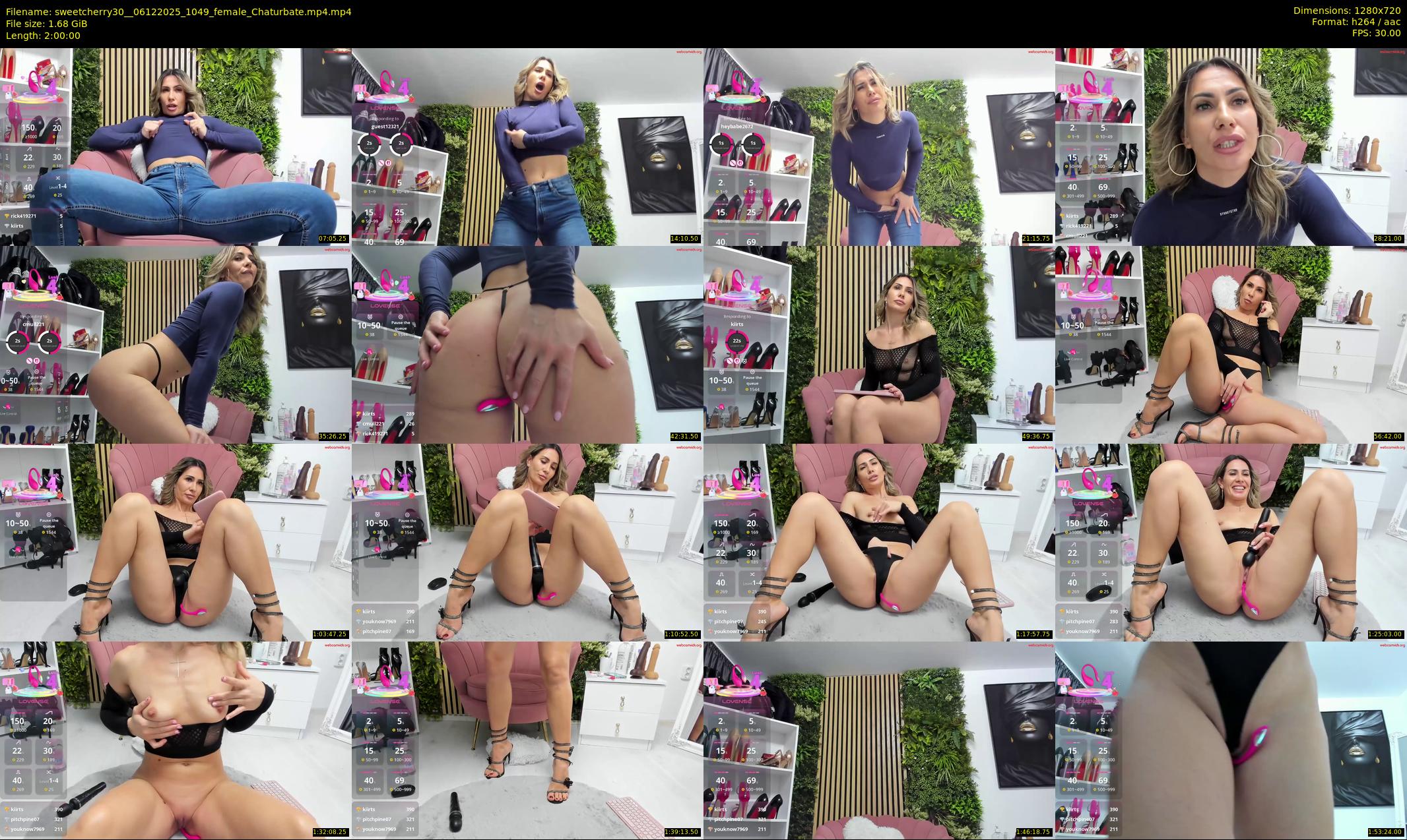 sweetcherry30_ — 120 minute Chaturbate female cam show recording, 720p, Dec 6, 2025