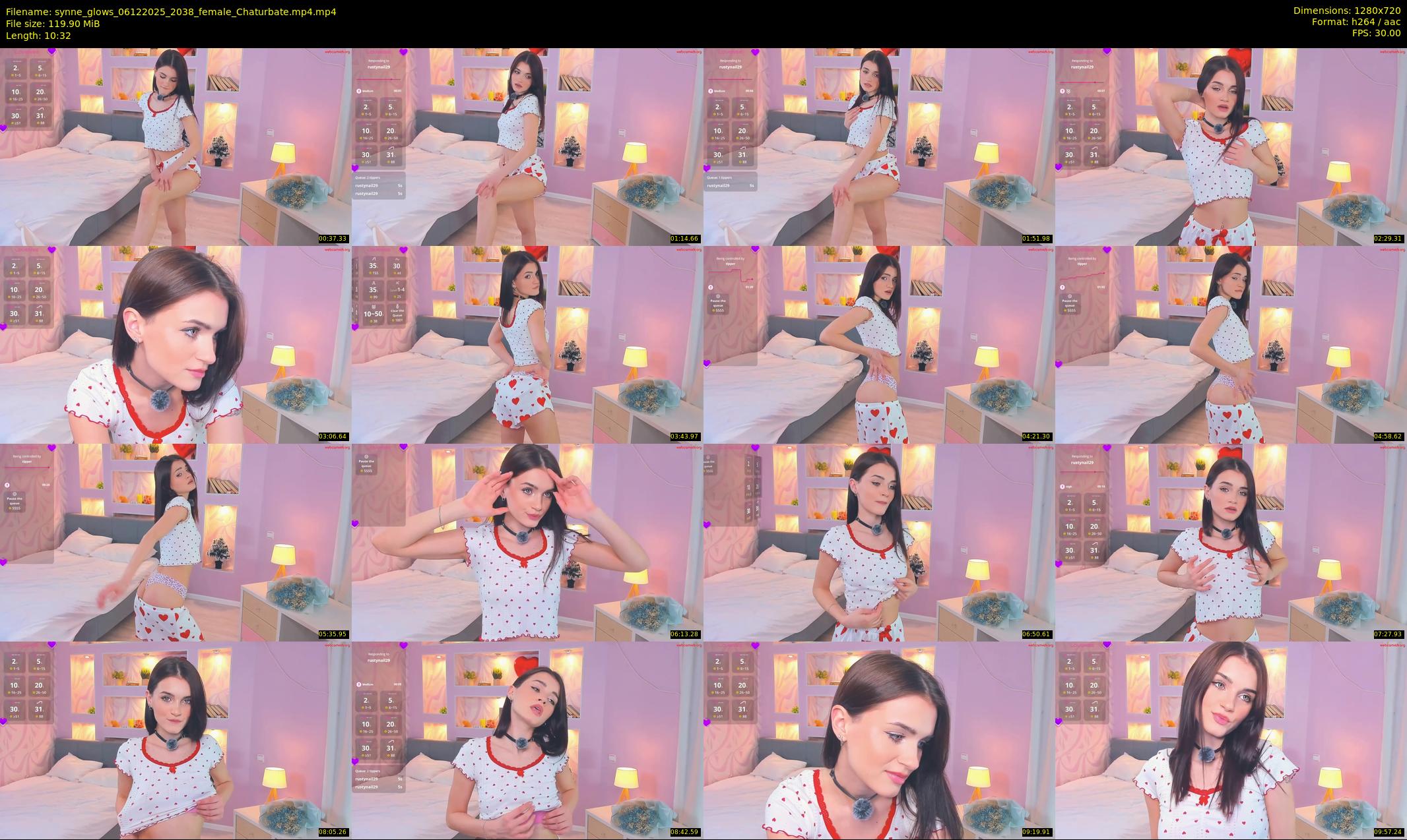 synne_glows — 11 minute Chaturbate female cam show recording, 720p, Dec 6, 2025