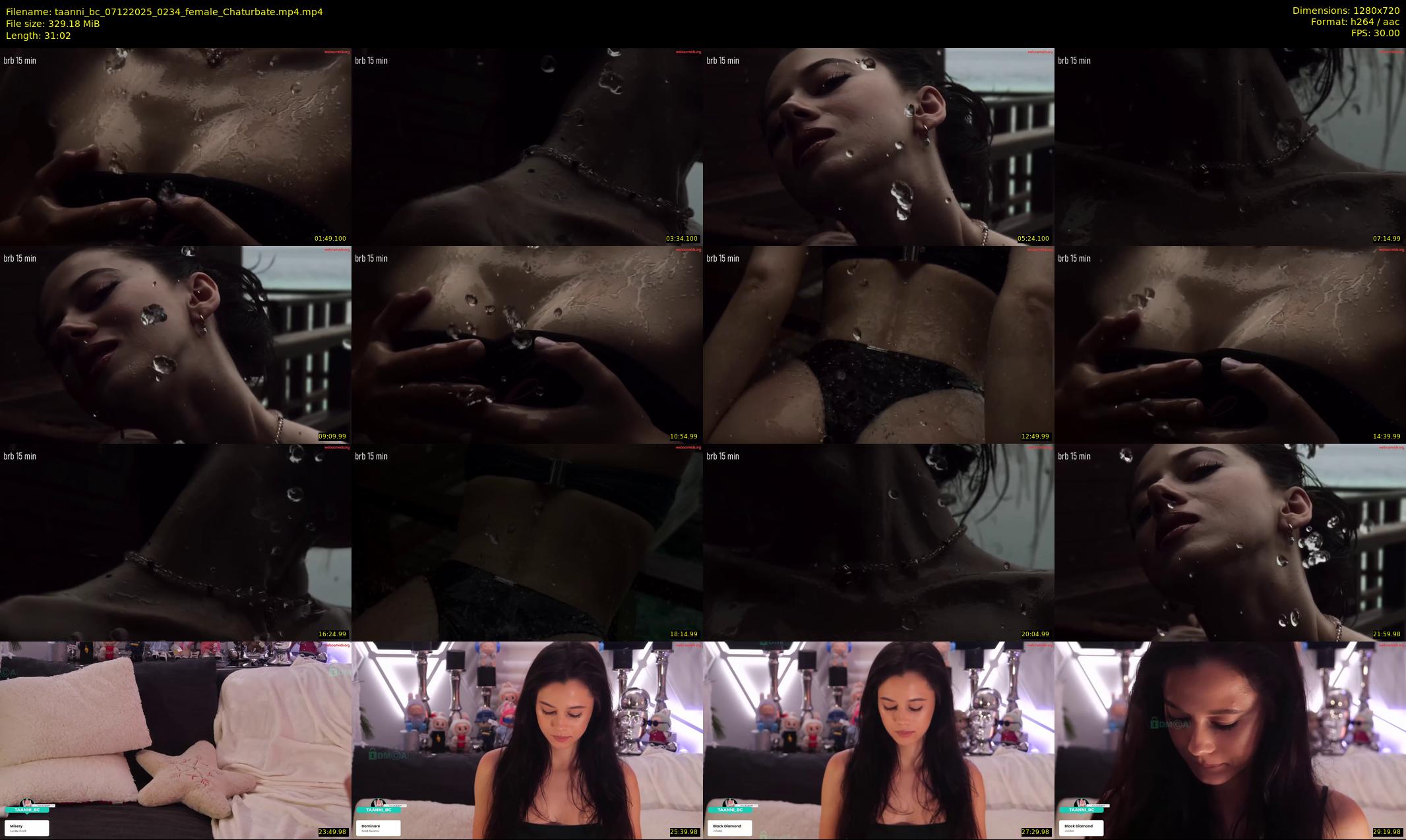 taanni_bc — 32 minute Chaturbate female cam show recording, 720p, Dec 7, 2025