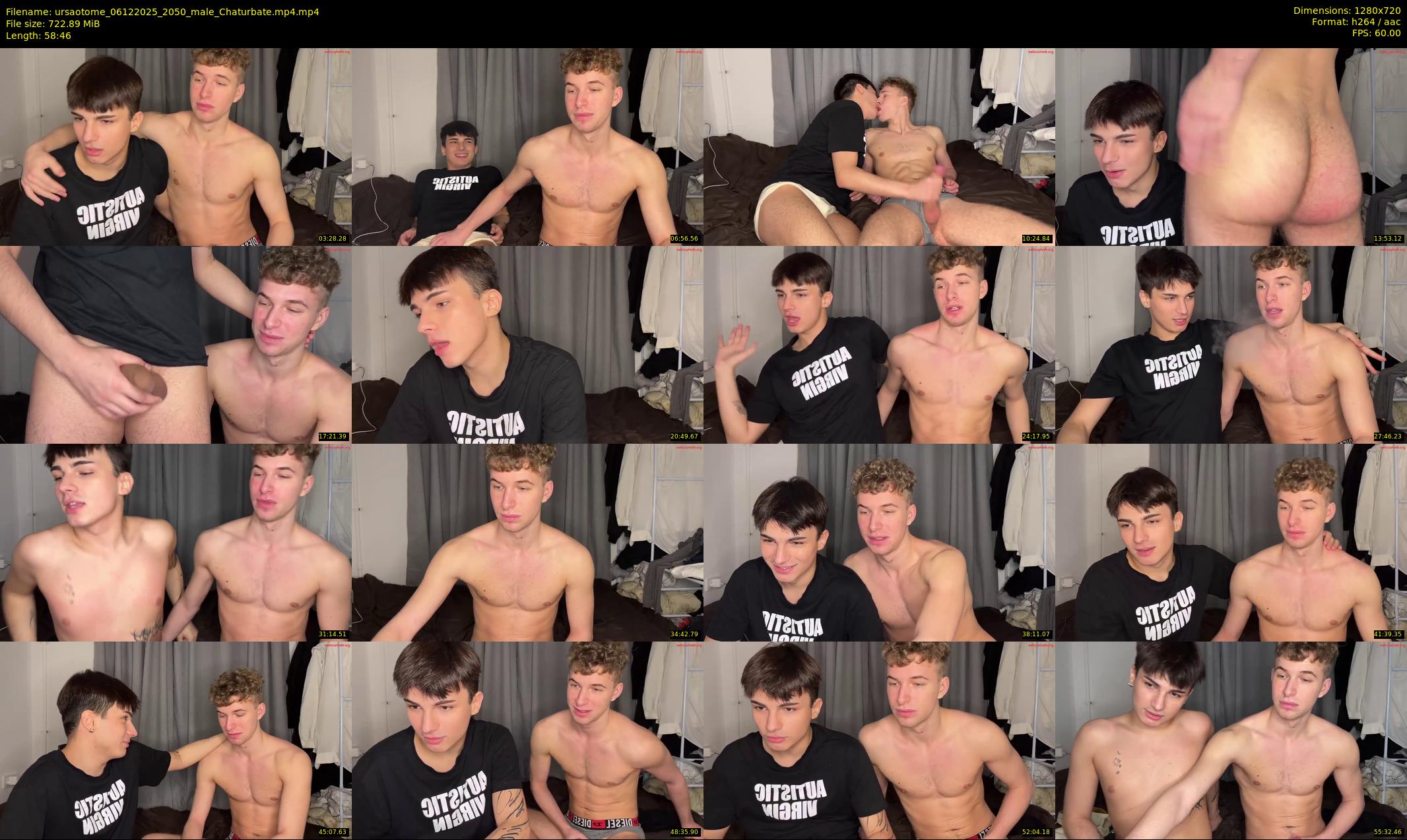 ursaotome — 59 minute Chaturbate male cam show recording, 720p, Dec 6, 2025