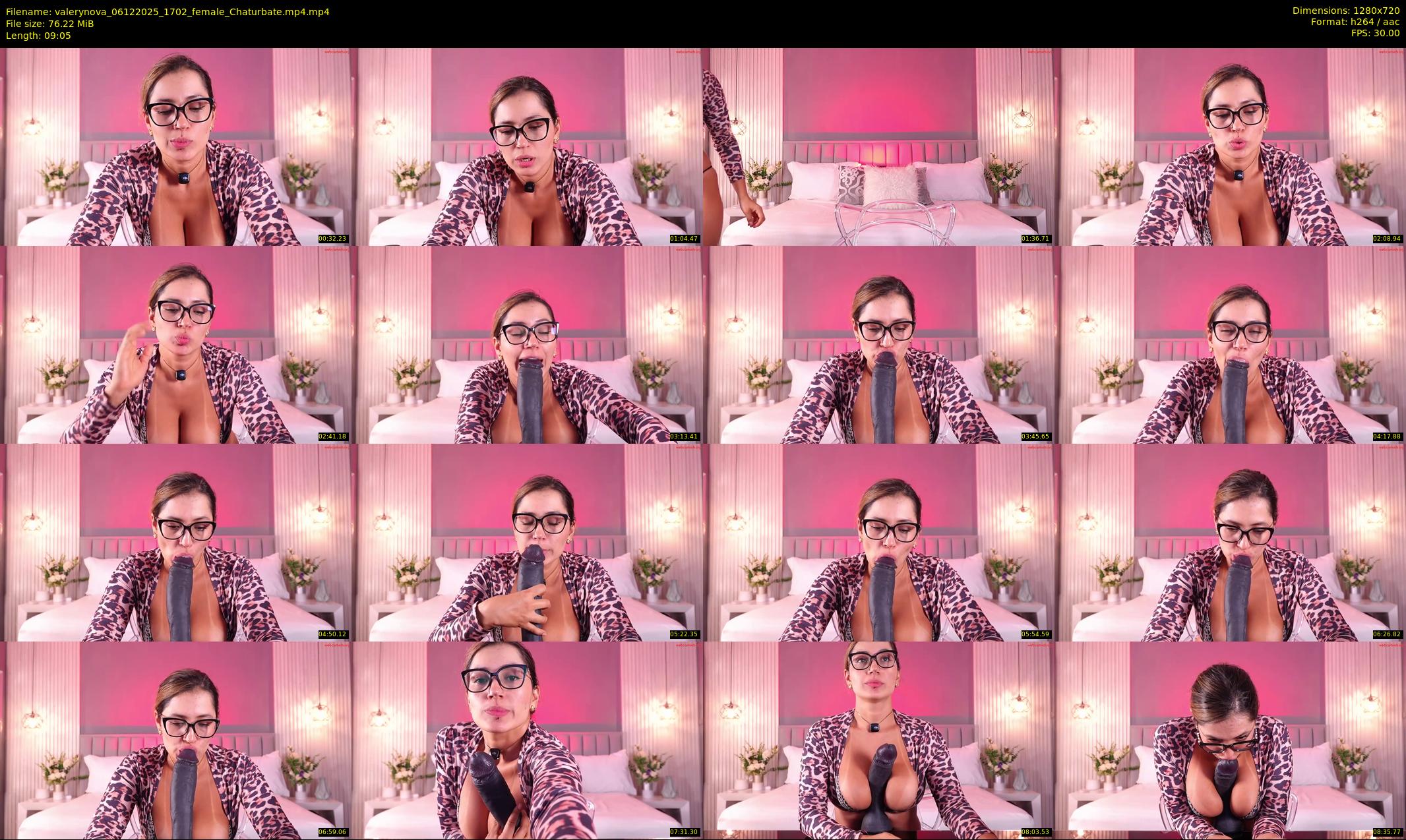 valerynova — 10 minute Chaturbate female cam show recording, 720p, Dec 6, 2025