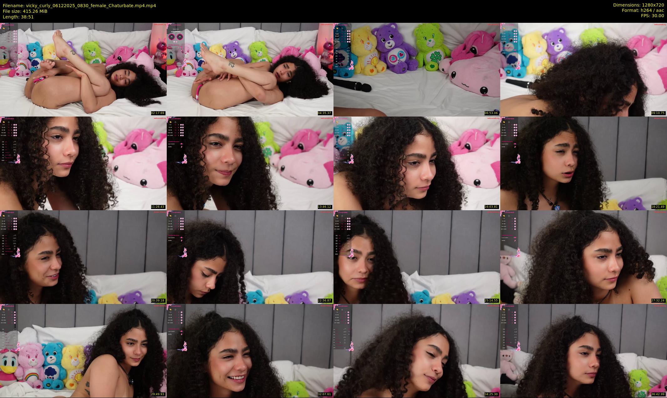 vicky_curly — 39 minute Chaturbate female cam show recording, 720p, Dec 6, 2025