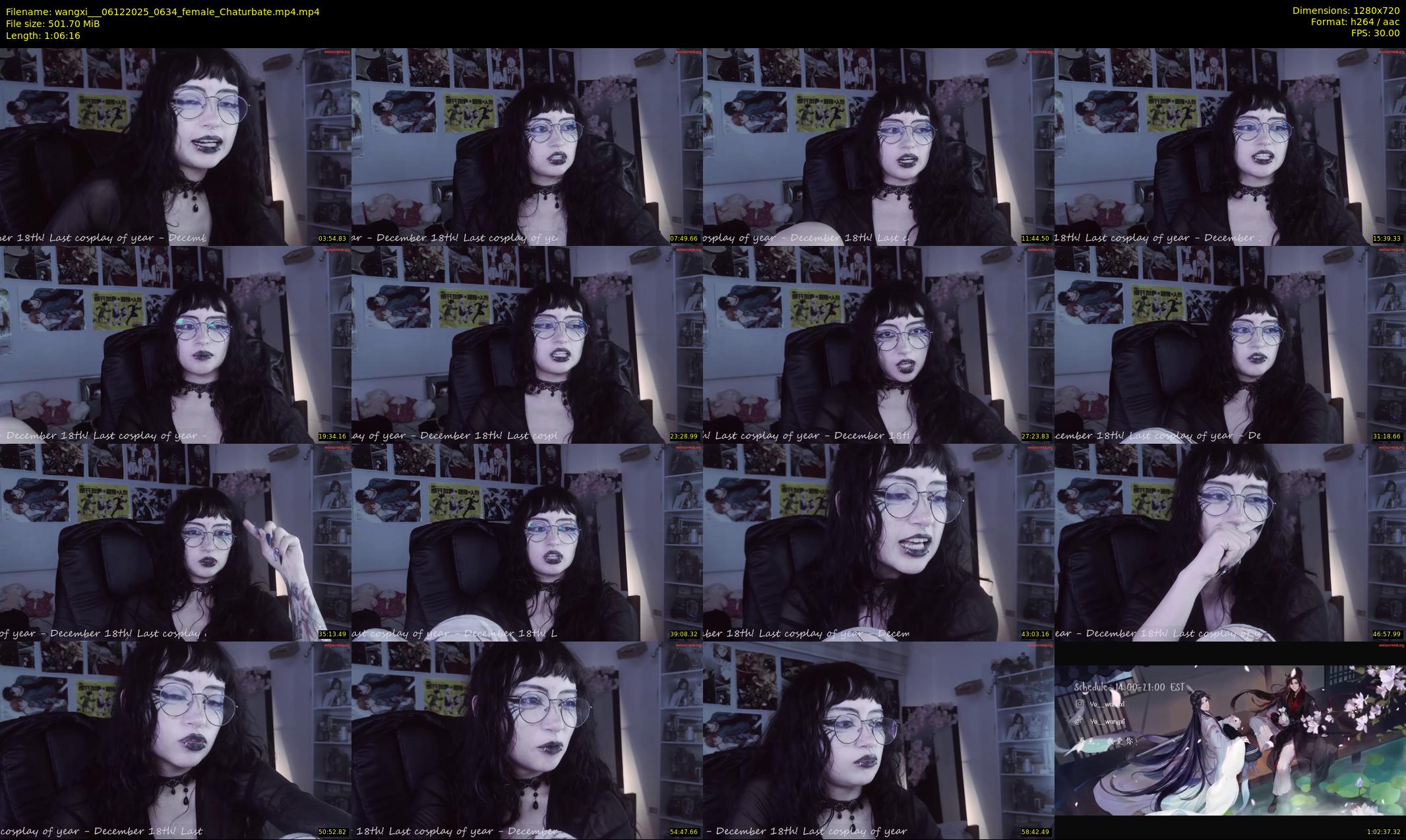 wangxi__ — 67 minute Chaturbate female cam show recording, 720p, Dec 6, 2025