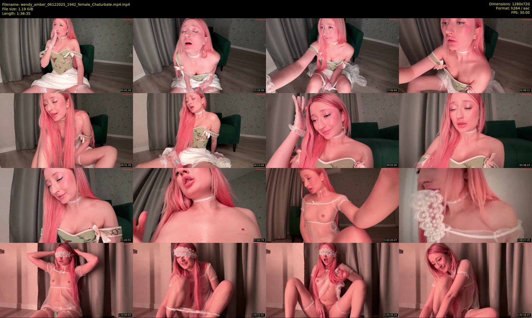 wendy_amber — 97 minute Chaturbate female cam show recording, 720p, Dec 6, 2025
