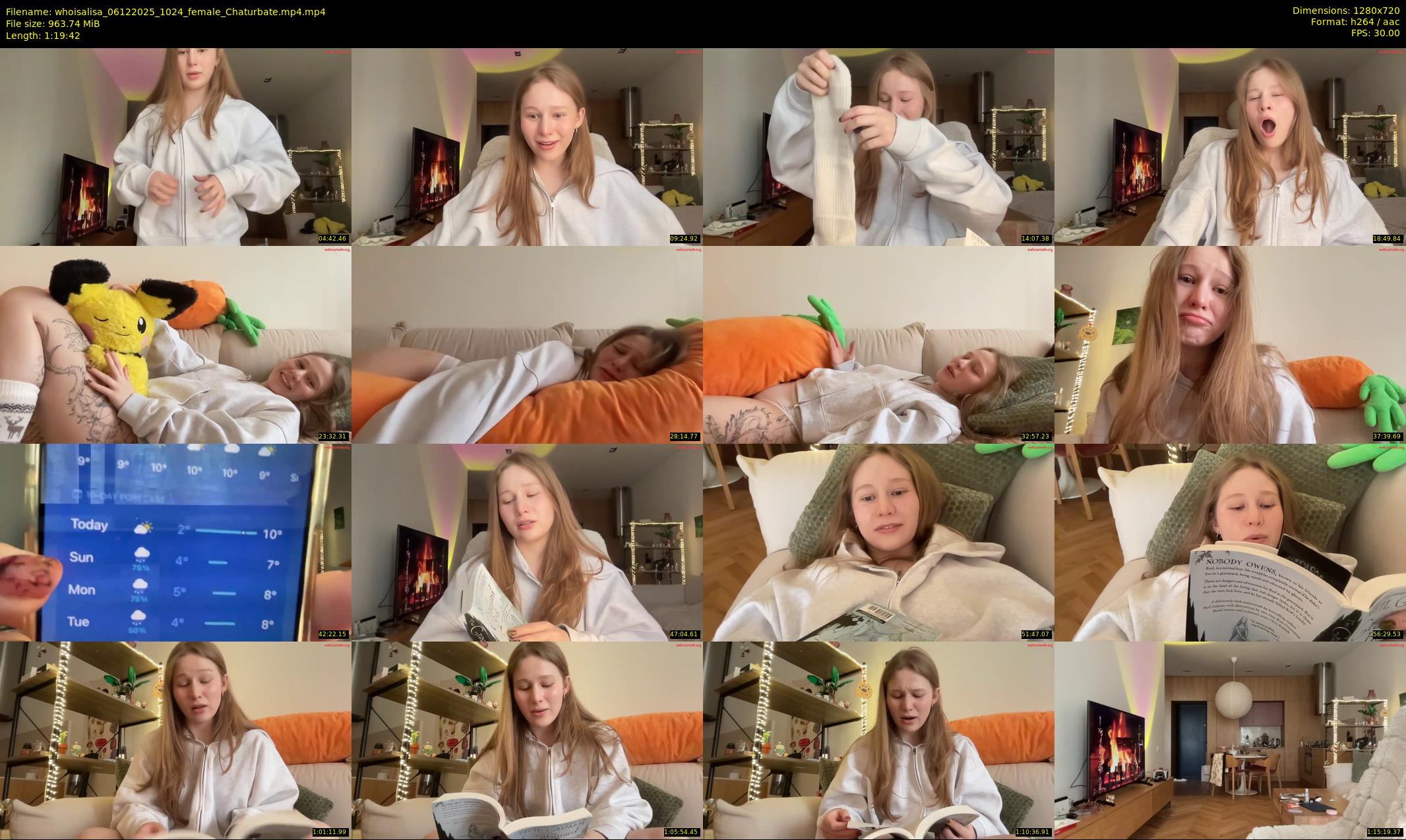 whoisalisa — 80 minute Chaturbate female cam show recording, 720p, Dec 6, 2025