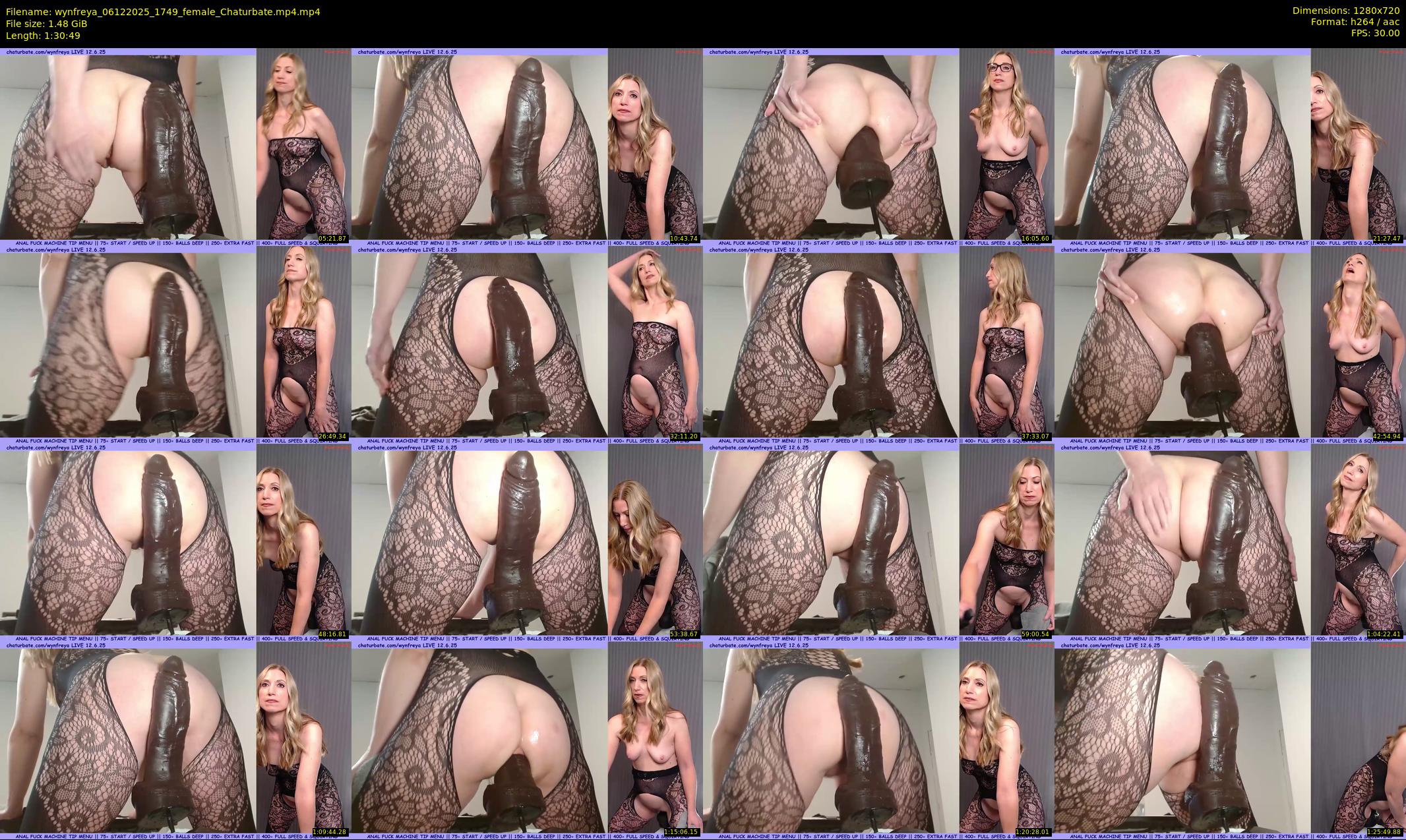 wynfreya — 91 minute Chaturbate female cam show recording, 720p, Dec 6, 2025
