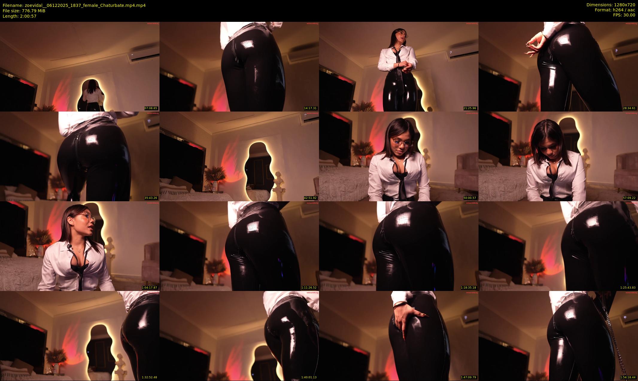 zoevidal_ — 121 minute Chaturbate female cam show recording, 720p, Dec 6, 2025
