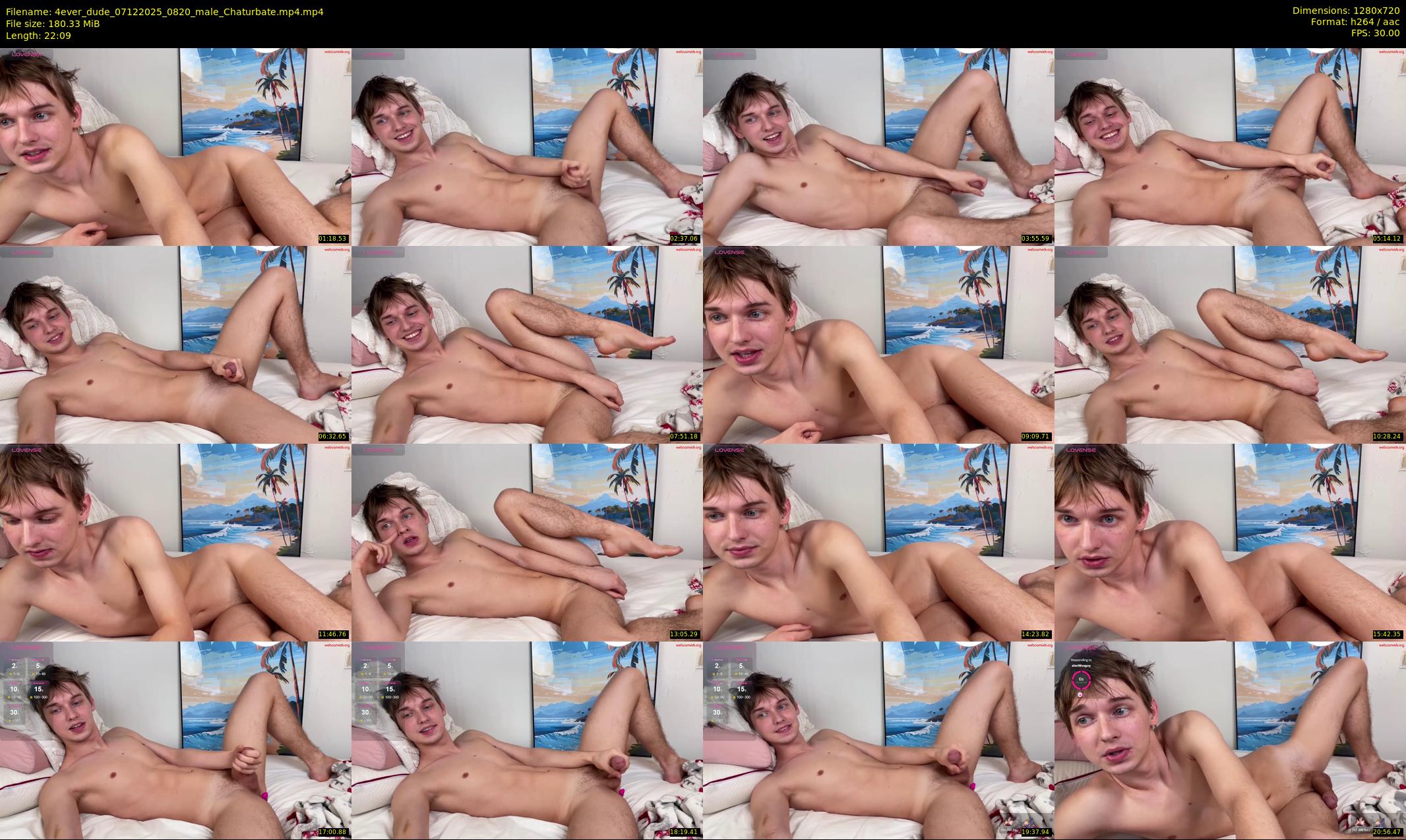 4ever_dude — 23 minute Chaturbate male cam show recording, 720p, Dec 7, 2025