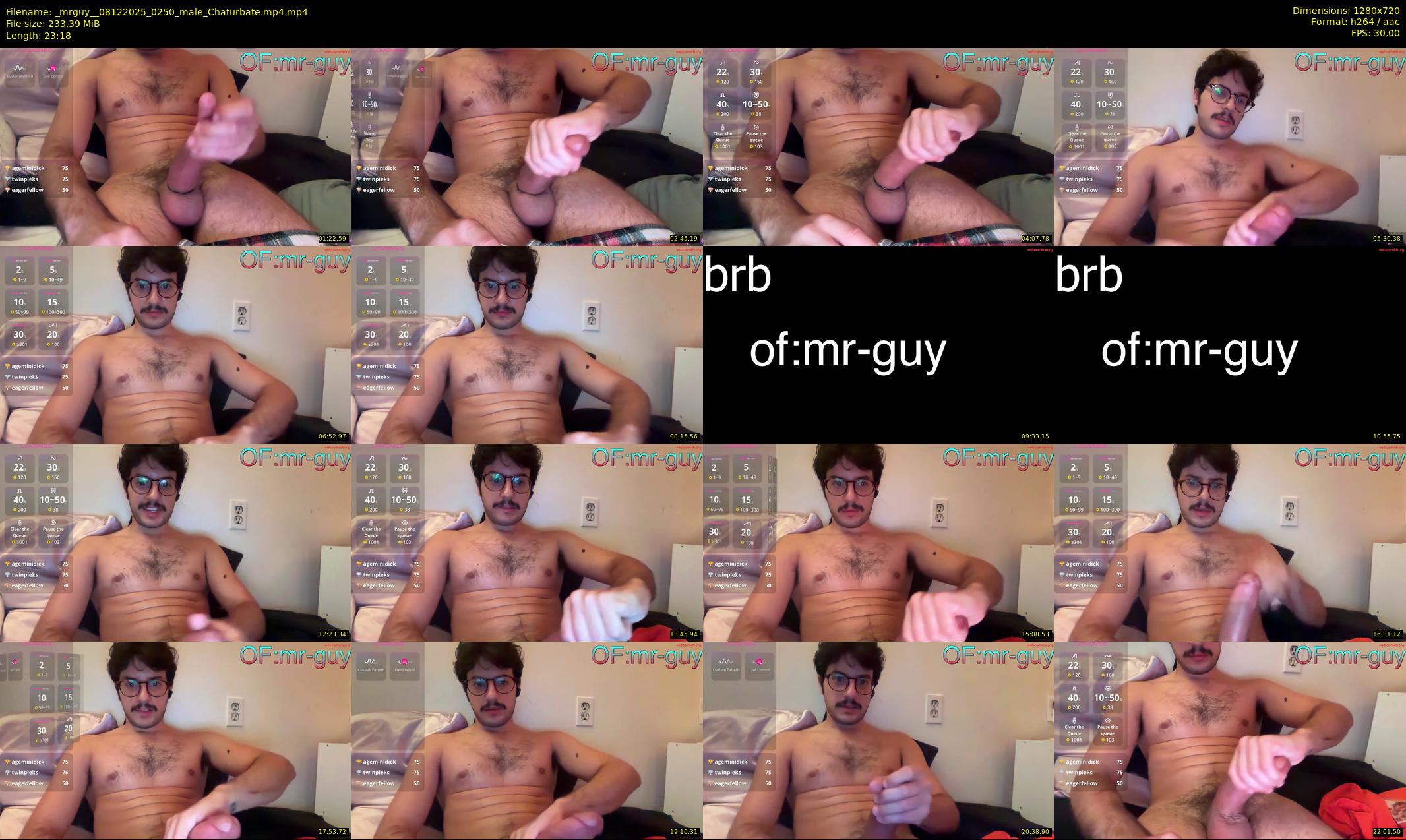 _mrguy_ — 24 minute Chaturbate male cam show recording, 720p, Dec 8, 2025