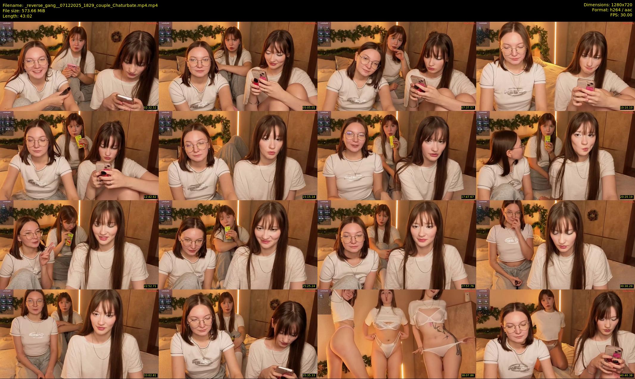 _reverse_gang_ — 44 minute Chaturbate couple cam show recording, 720p, Dec 7, 2025