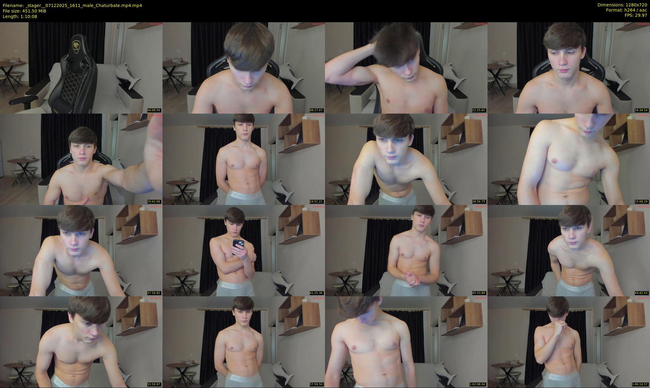 _stager_ — 71 minute Chaturbate male cam show recording, 720p, Dec 7, 2025
