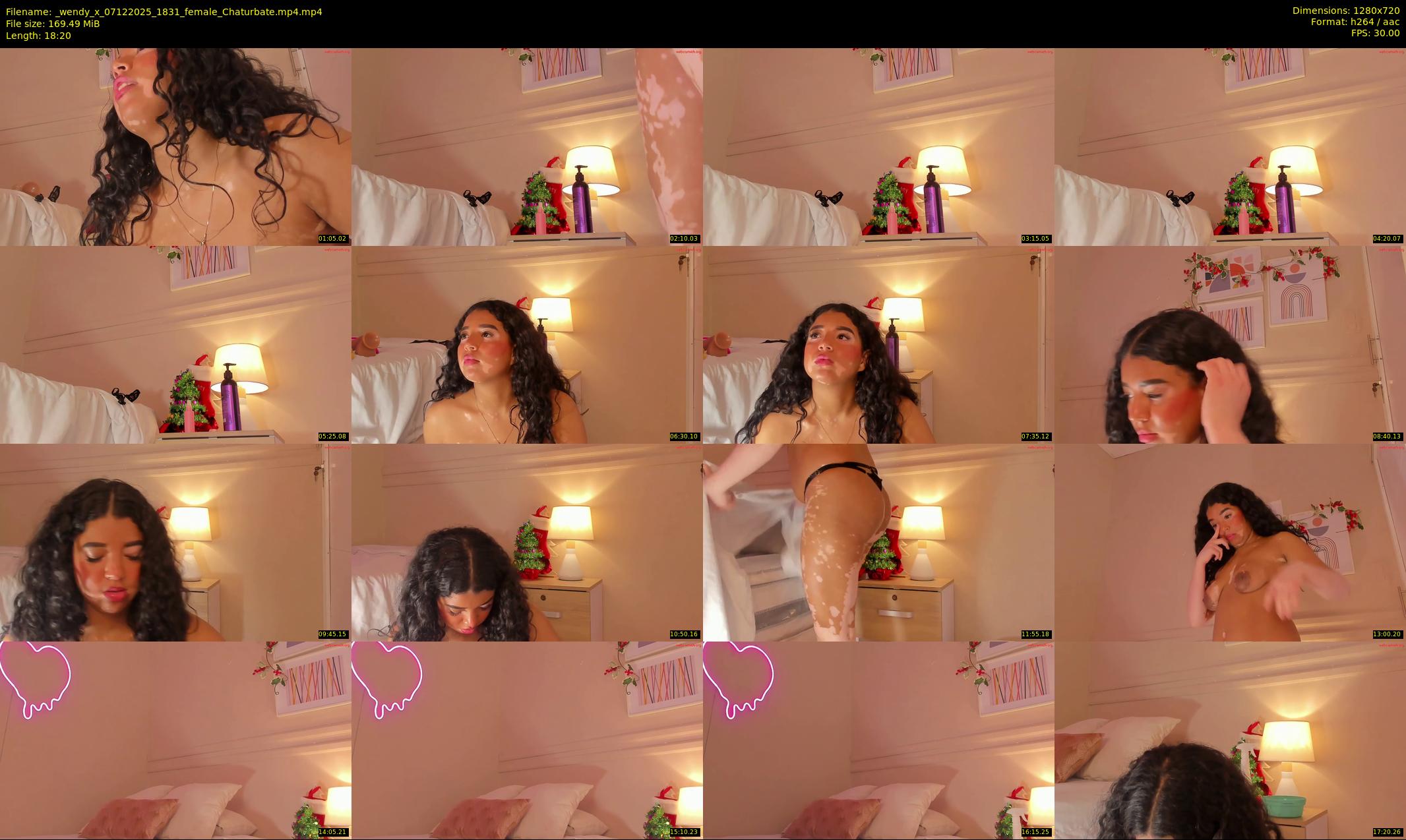 _wendy_x — 19 minute Chaturbate female cam show recording, 720p, Dec 7, 2025
