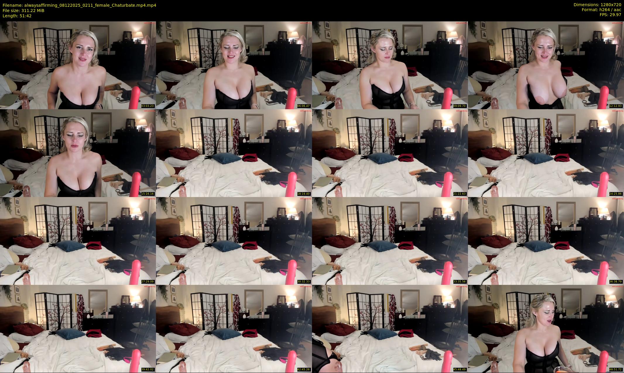 alwaysaffirming — 52 minute Chaturbate couple cam show recording, 720p, Dec 8, 2025