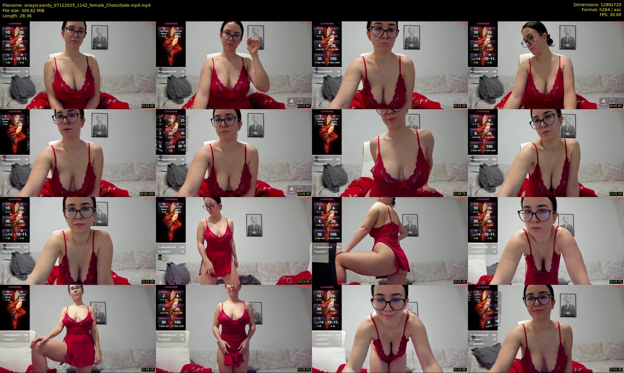 anayscaandy — 29 minute Chaturbate female cam show recording, 720p, Dec 7, 2025