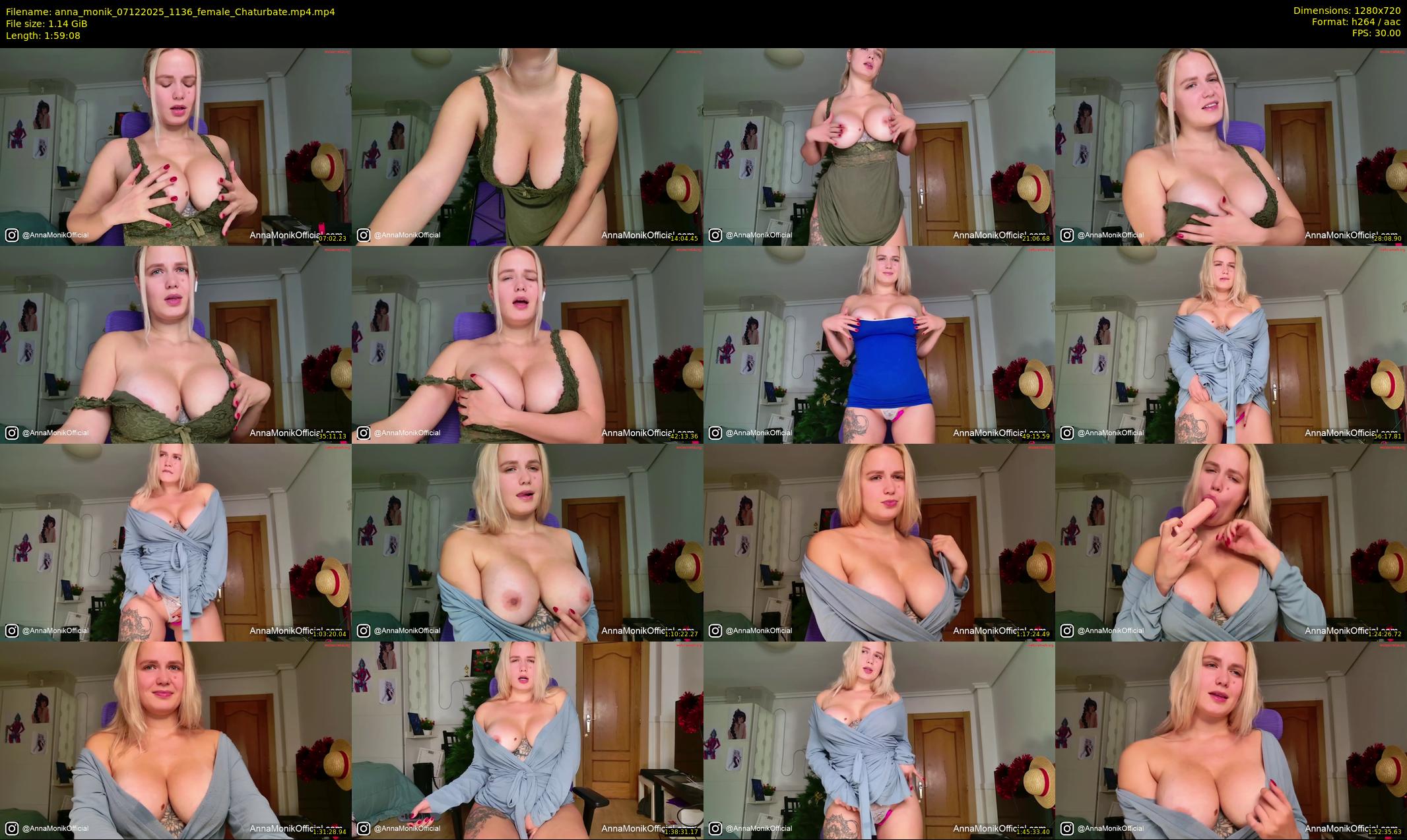 anna_monik — 120 minute Chaturbate couple cam show recording, 720p, Dec 7, 2025