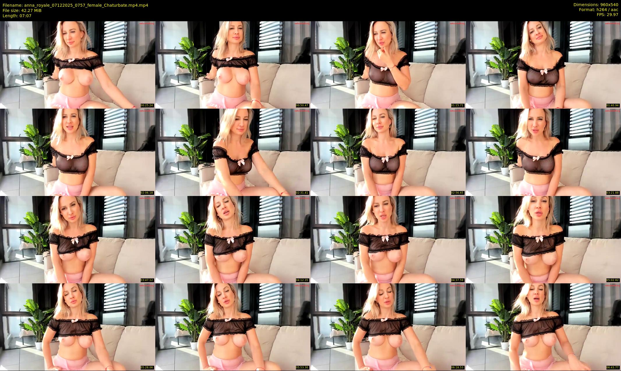 anna_royale — 8 minute Chaturbate female cam show recording, 480p, Dec 7, 2025