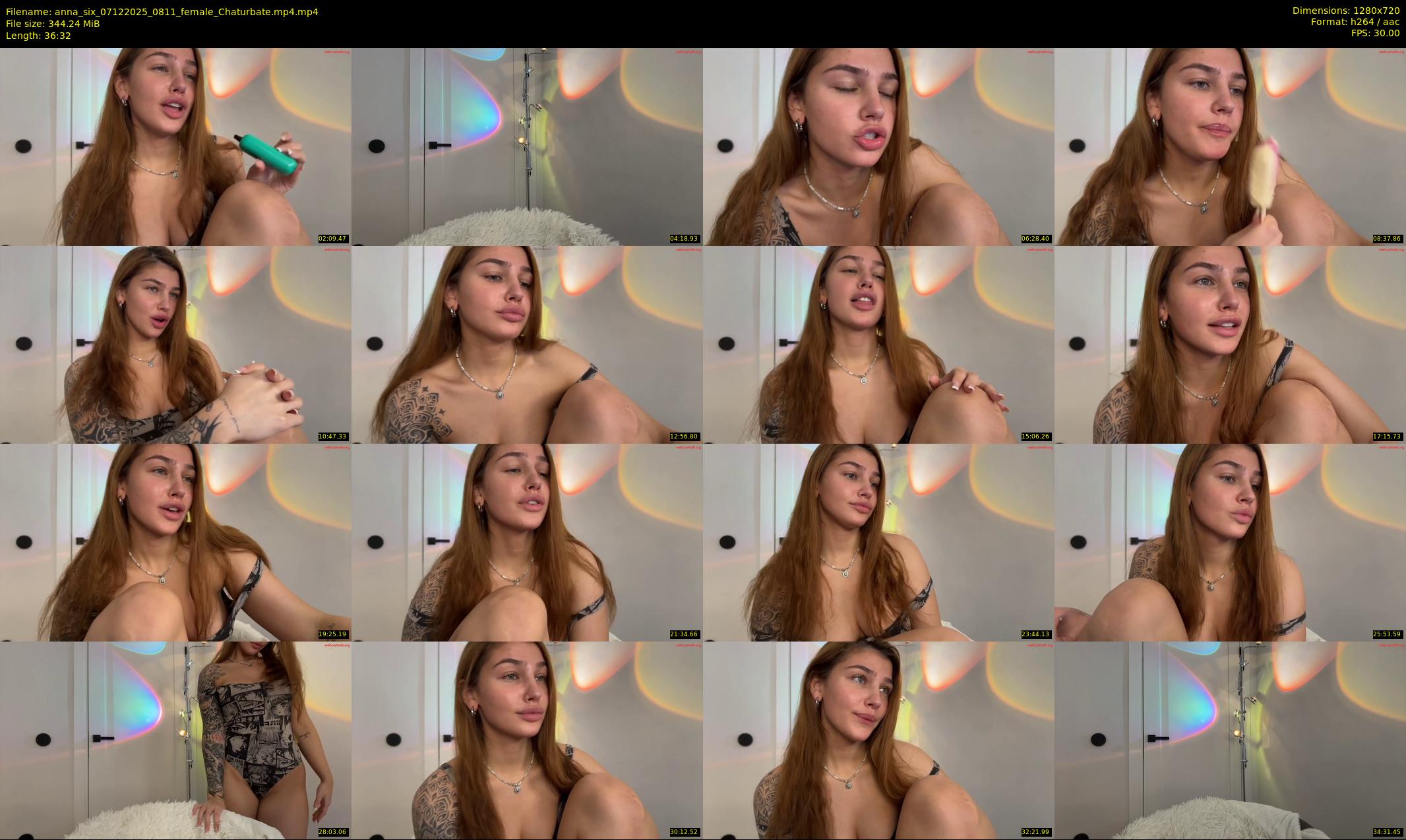 anna_six — 37 minute Chaturbate female cam show recording, 720p, Dec 7, 2025