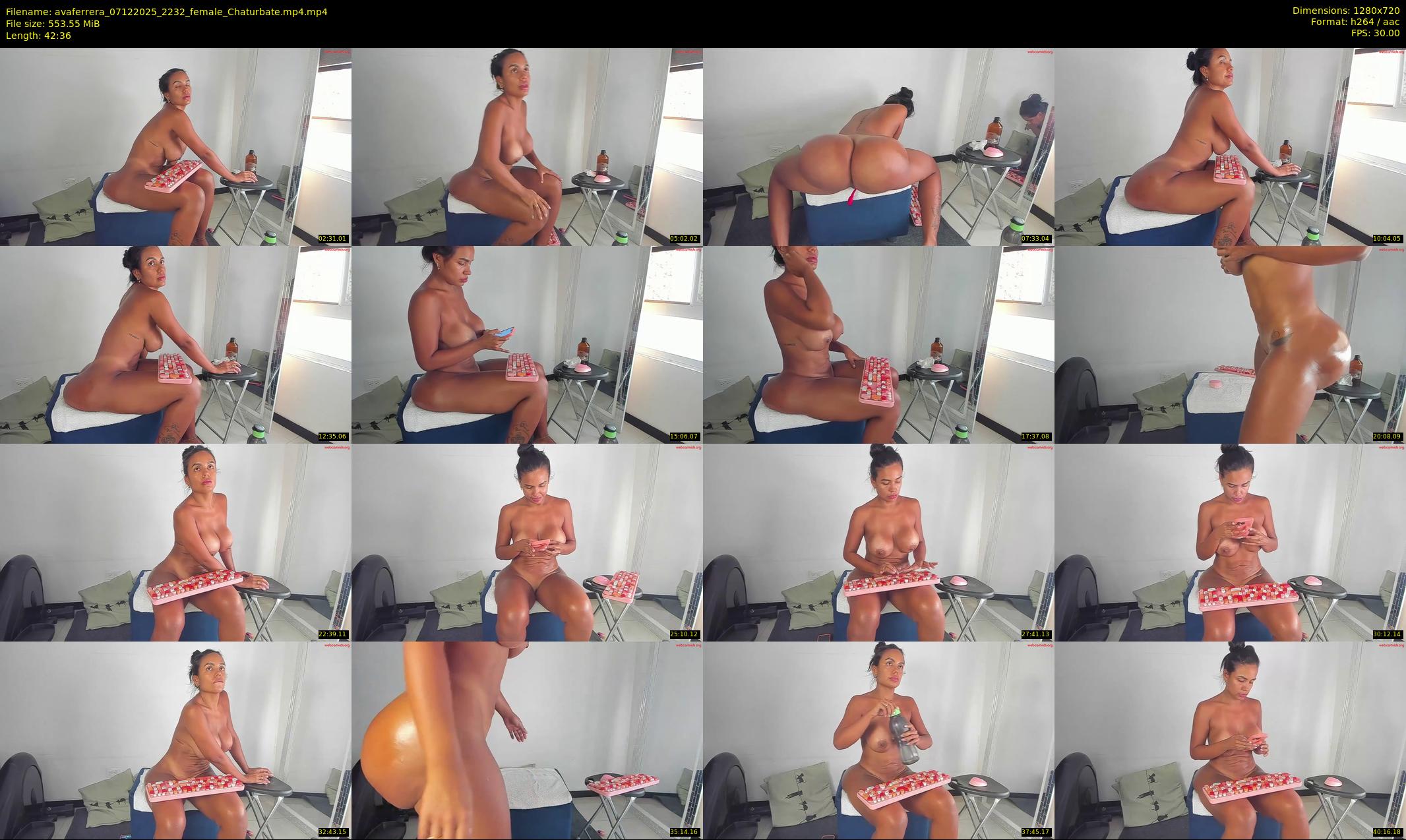 avaferrera — 43 minute Chaturbate female cam show recording, 720p, Dec 7, 2025