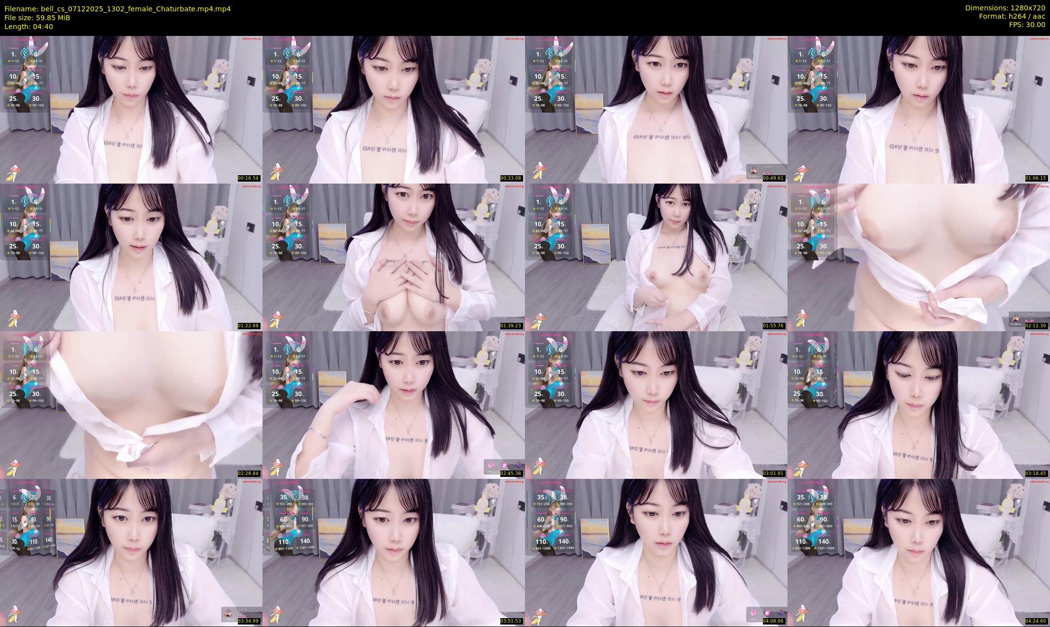 bell_cs — 5 minute Chaturbate female cam show recording, 720p, Dec 7, 2025